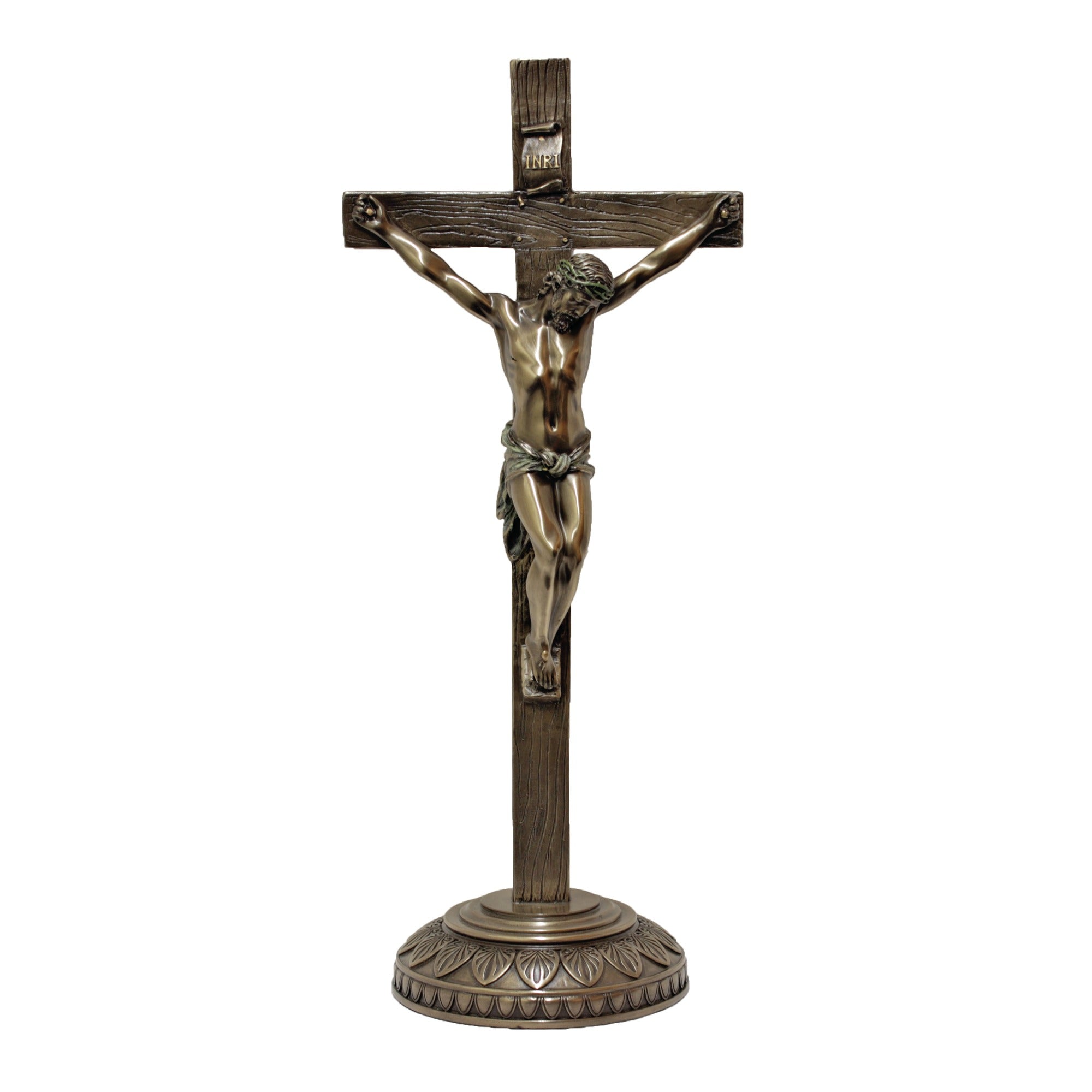 Standing Crucifix 13.75''