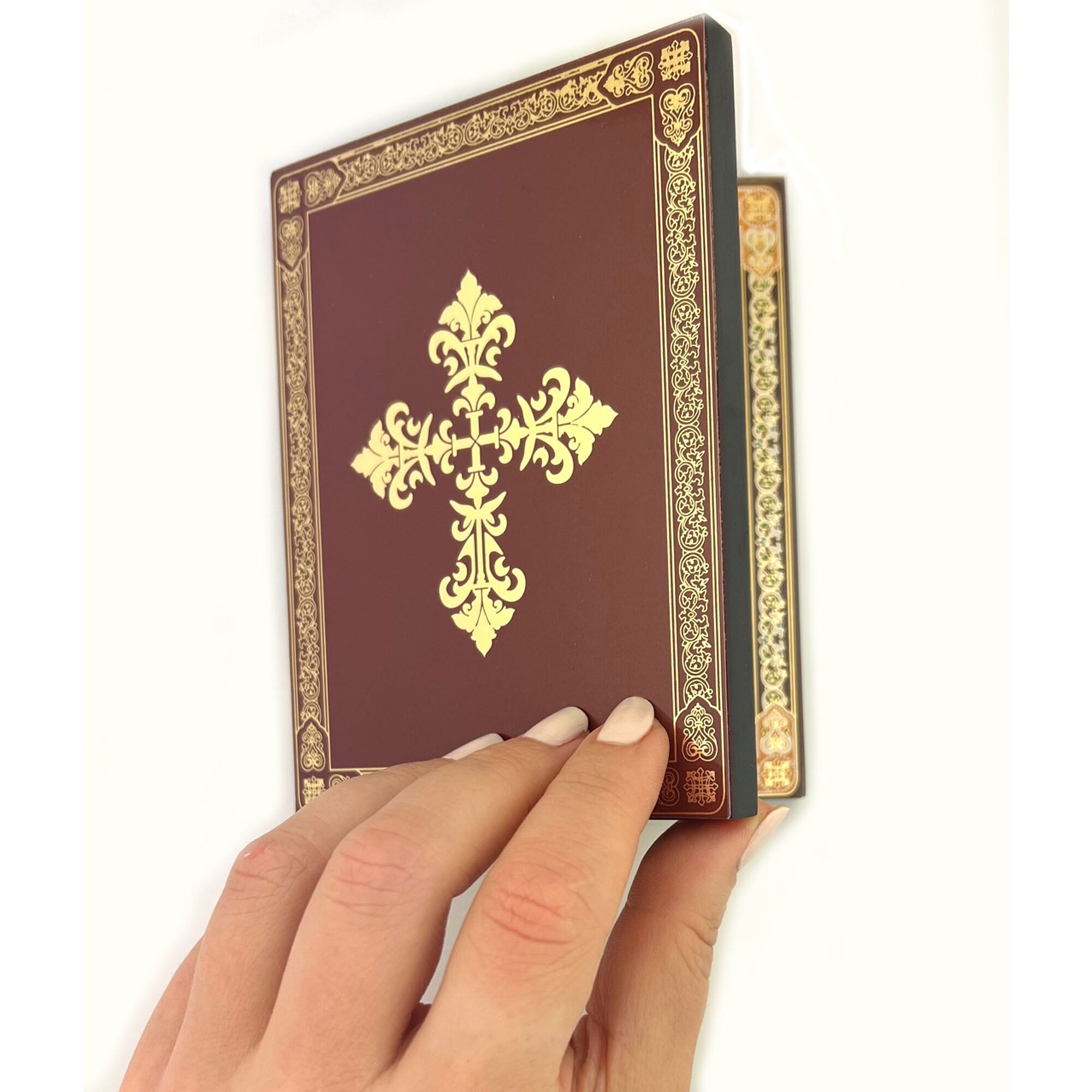 Our Lady of Perpetual Help & Christ the Teacher Icon Diptych - 5" x 4"