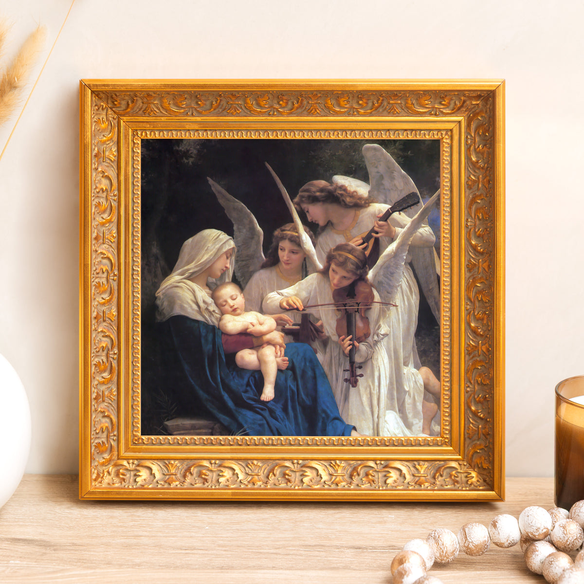Song of Angels Framed Canvas - Sacred Mini Collection | The Catholic ...