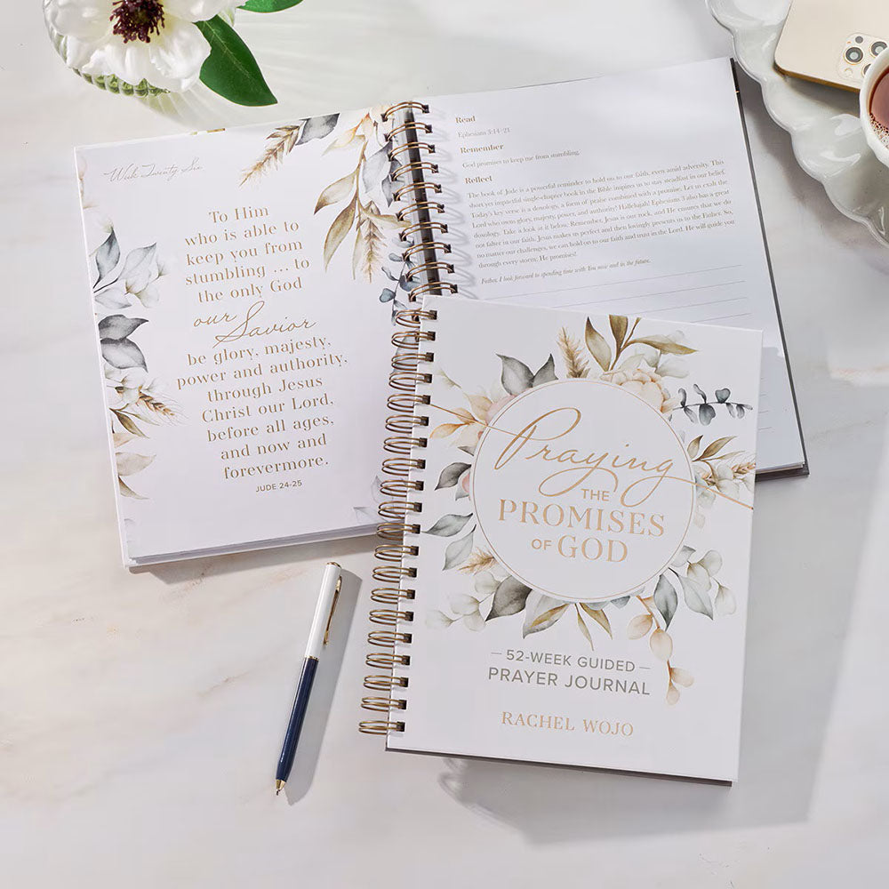Praying the Promises of God: A 52-Week Guided Spiral Prayer Journal