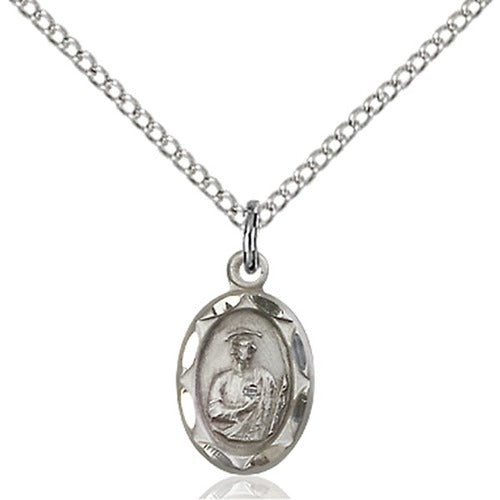 Sterling Silver St. Jude Petite Pendant