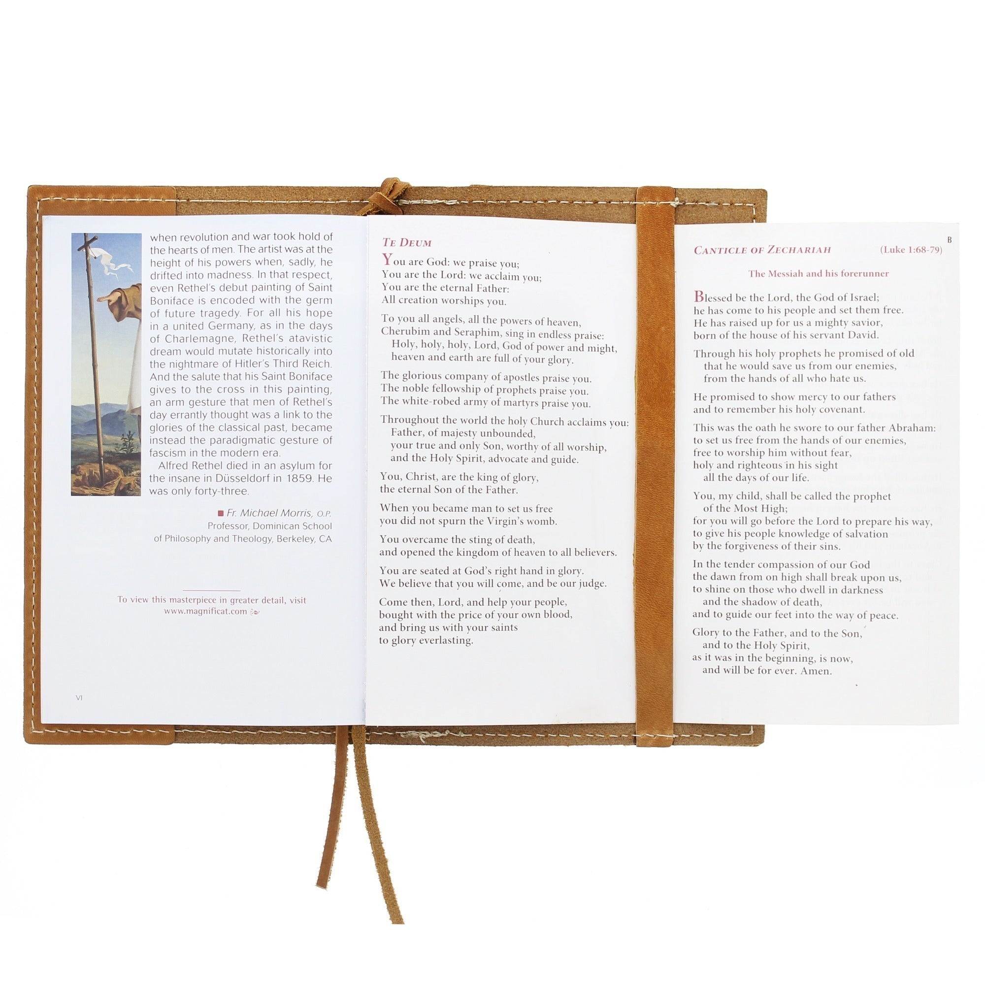 Magnificat Leather Cover for Standard Print Monthly Edition