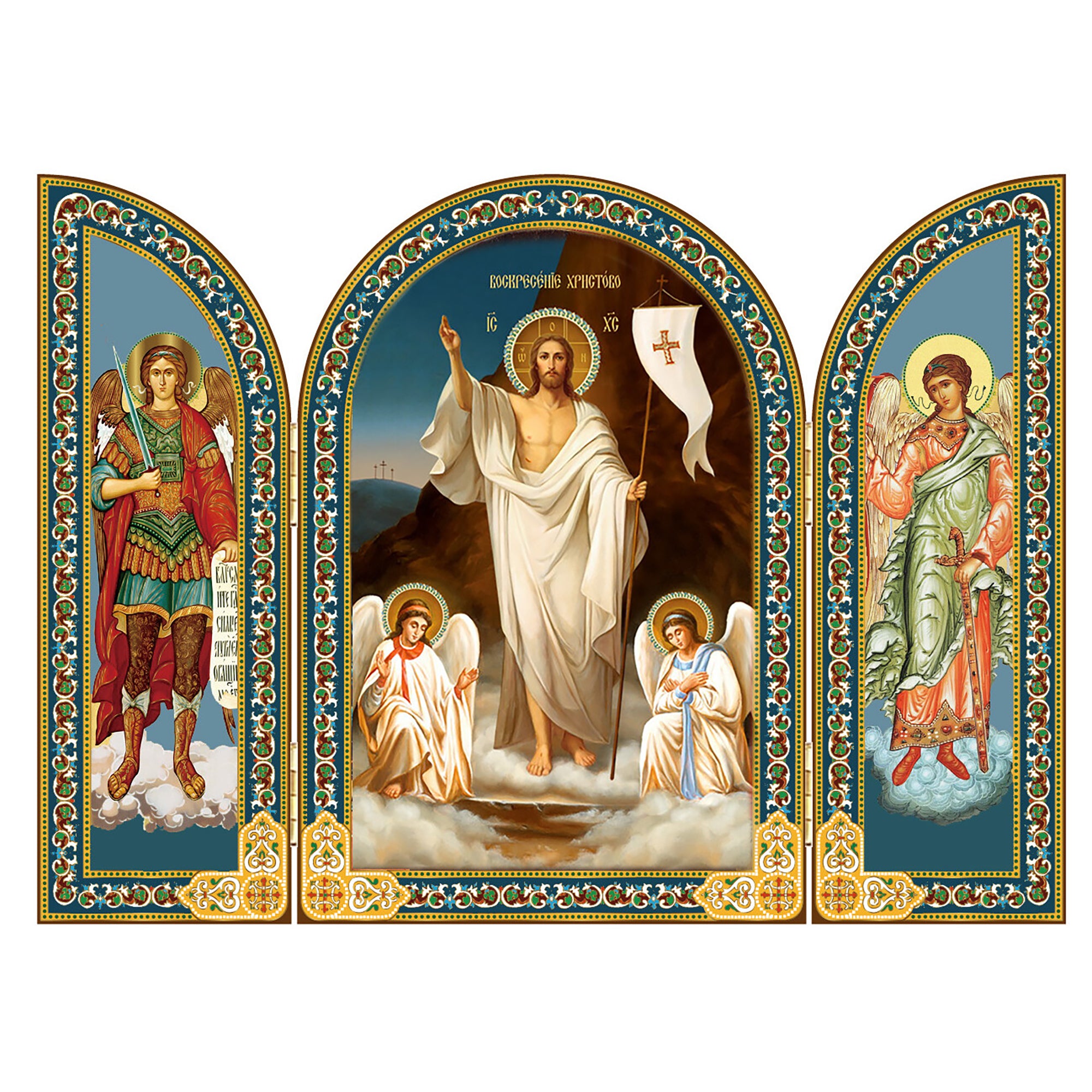 Resurrection of Christ Triptych