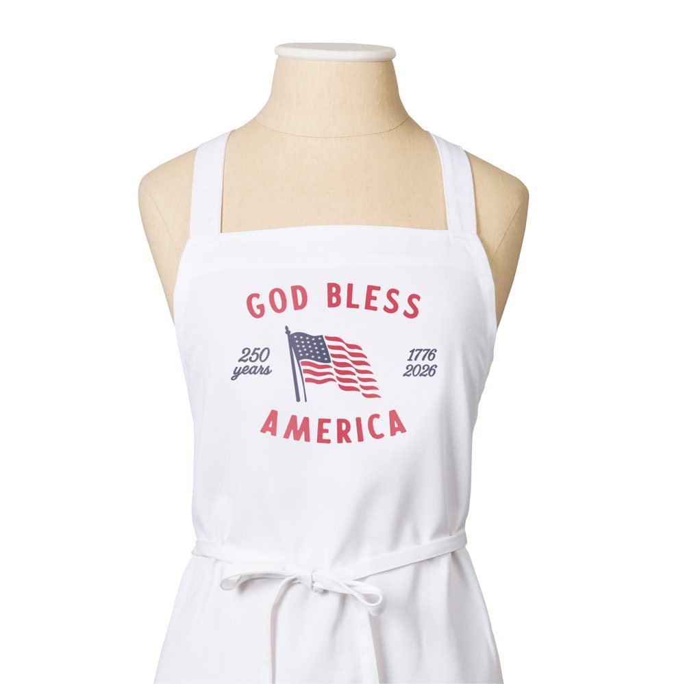 God Bless America 250th Commemorative Apron