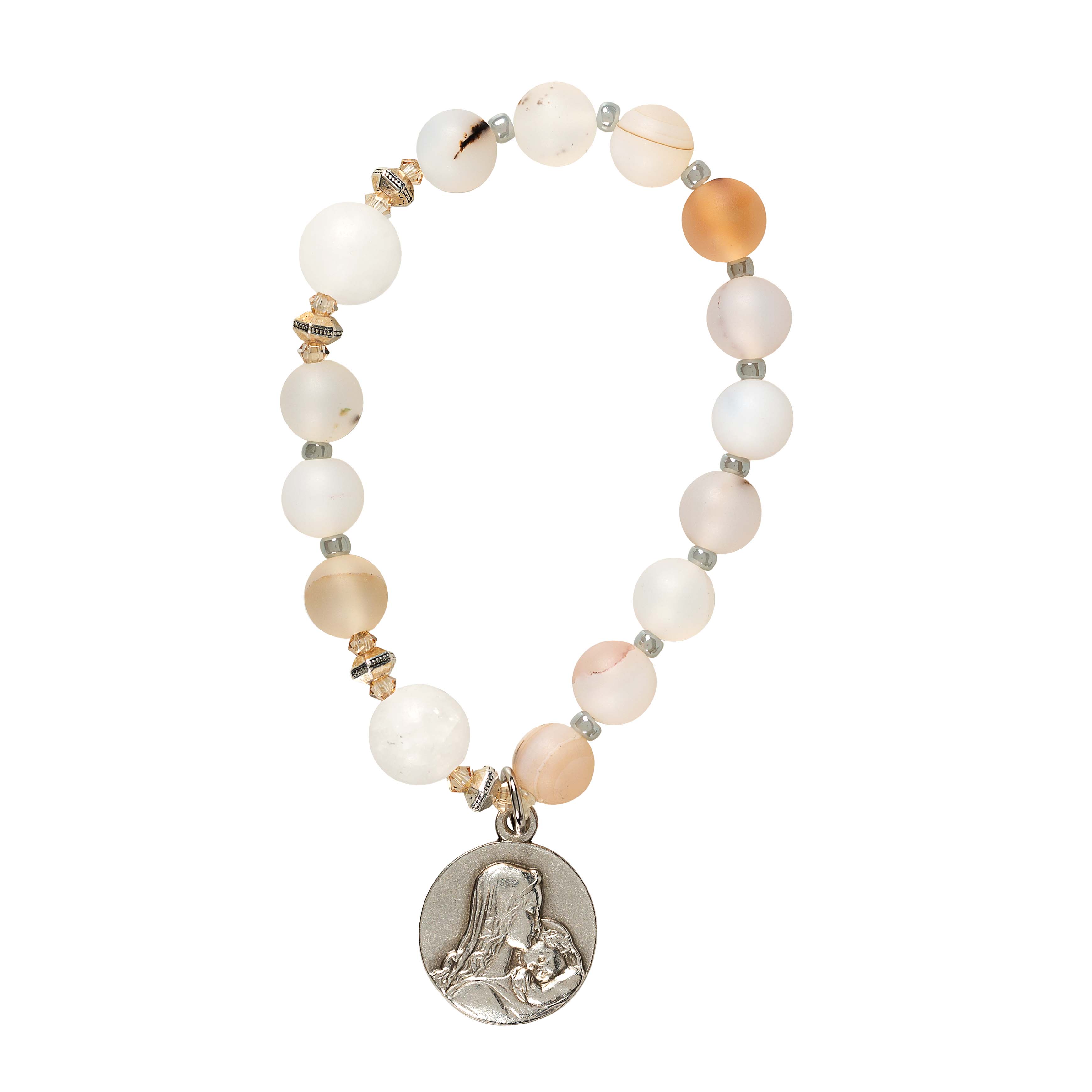 Life is Precious Rosary Bracelet