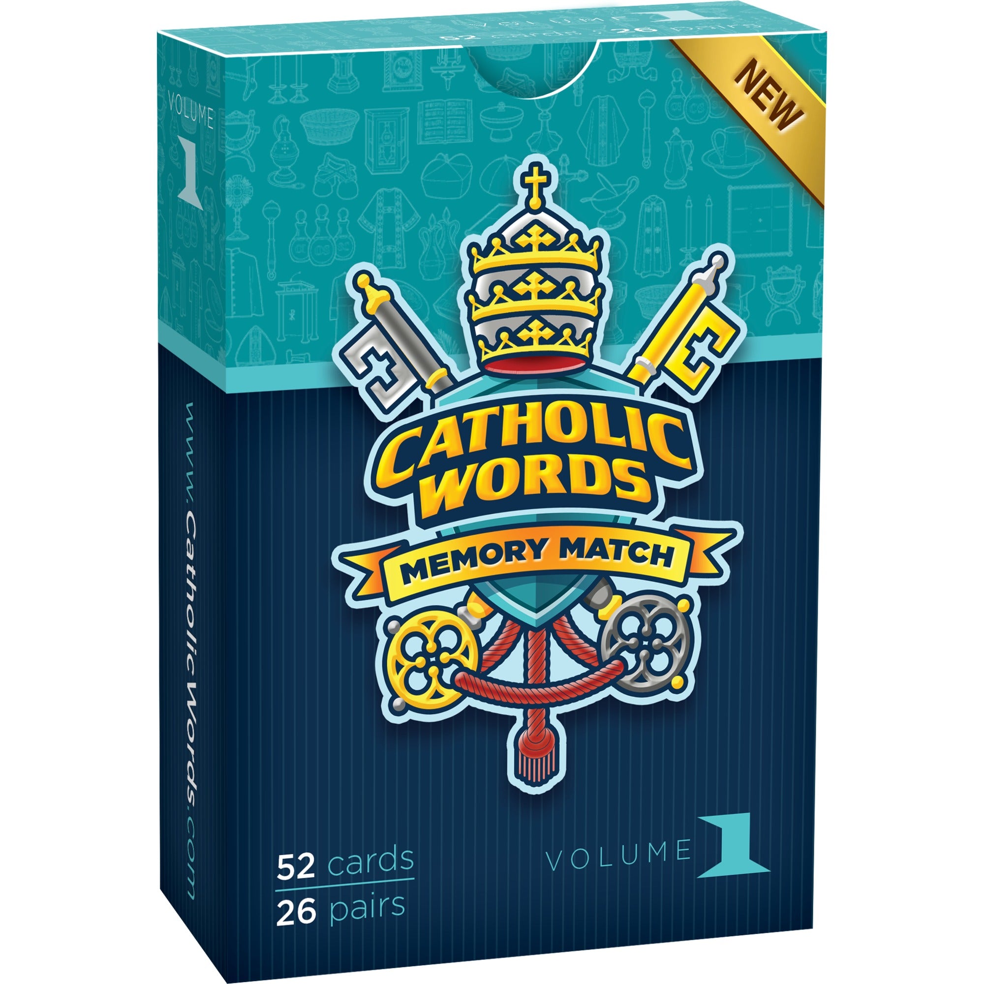 Catholic Words Card Matching Game, Vol. I