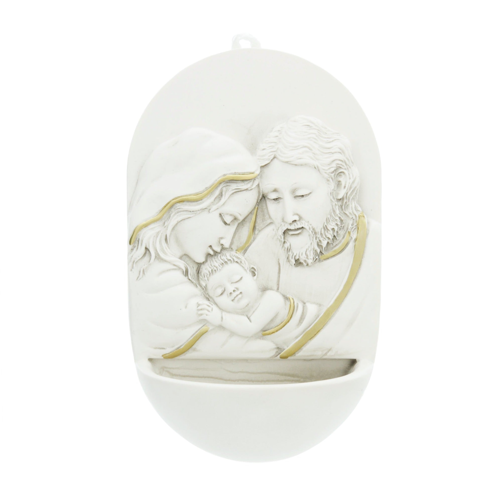 Holy Family Ivory Holy Water Font