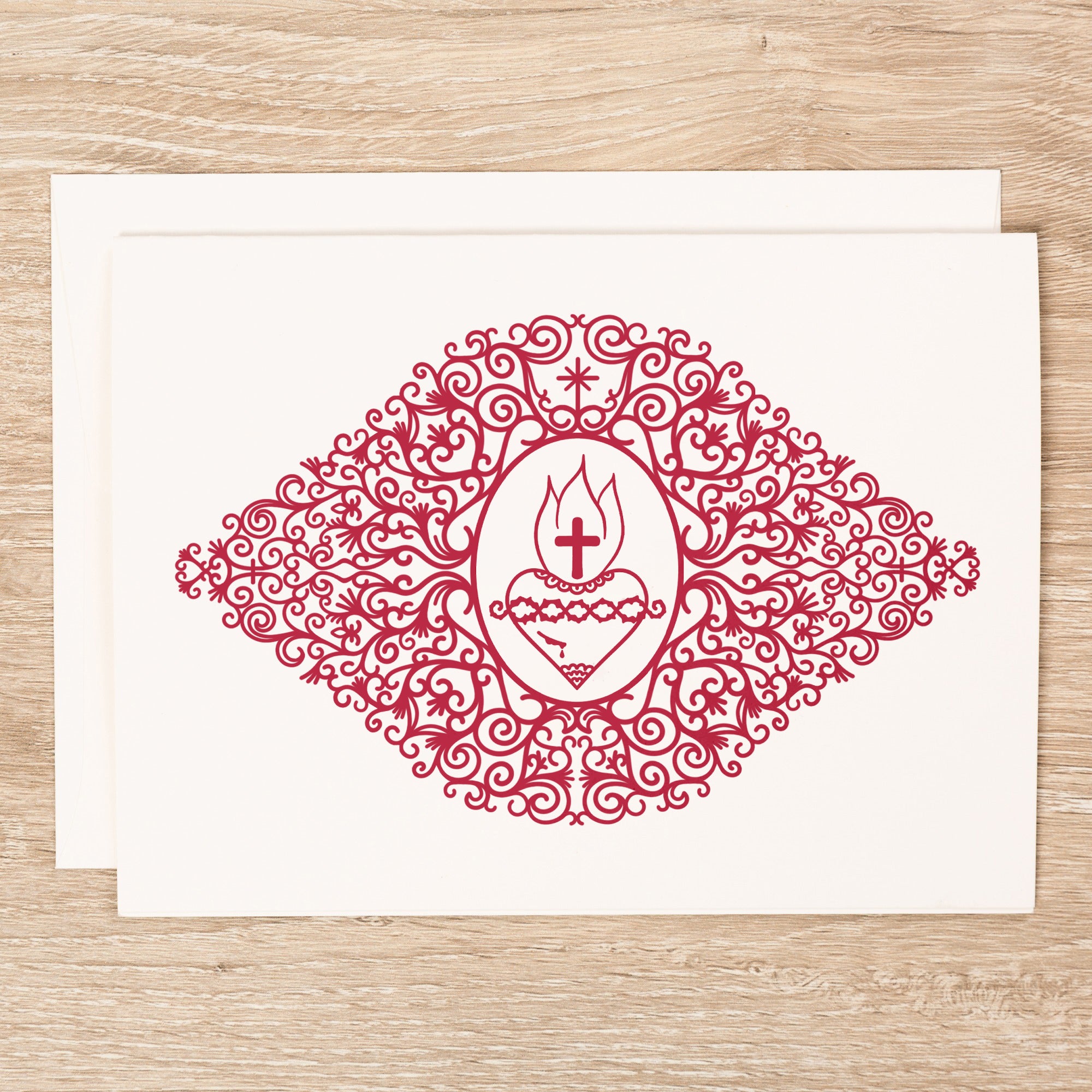 Filigree Collection Catholic Note Cards - Set of 12