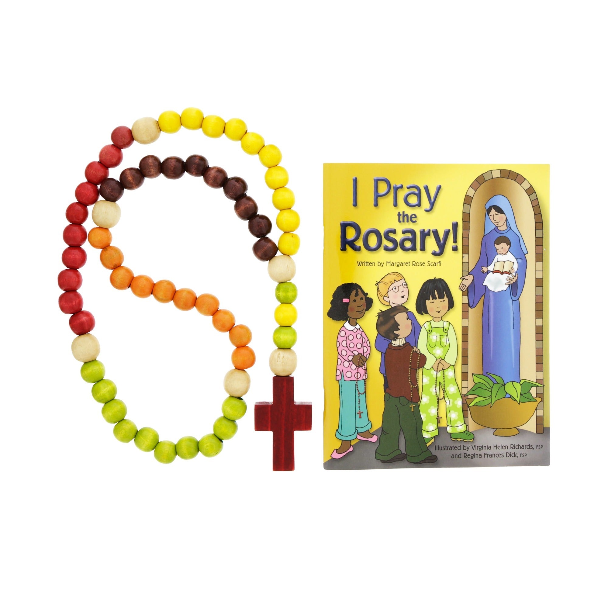 Personalized Kiddie Rosary Canvas Mass Bag