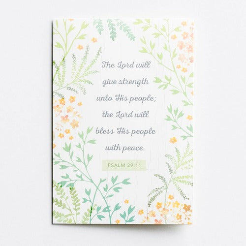 Box of Botanical Encouragement Cards - Set of 12