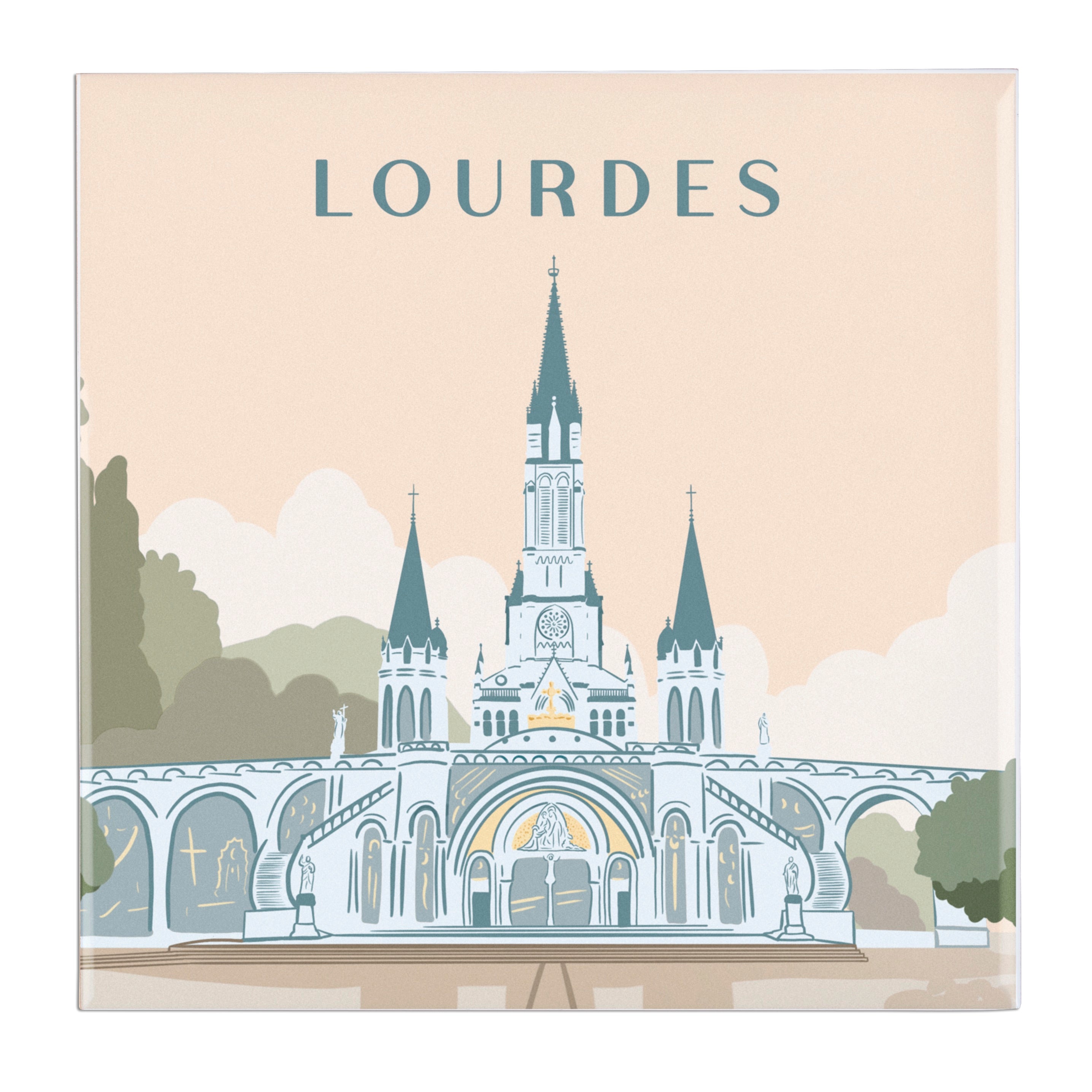 Sanctuary of Our Lady of Lourdes Tile
