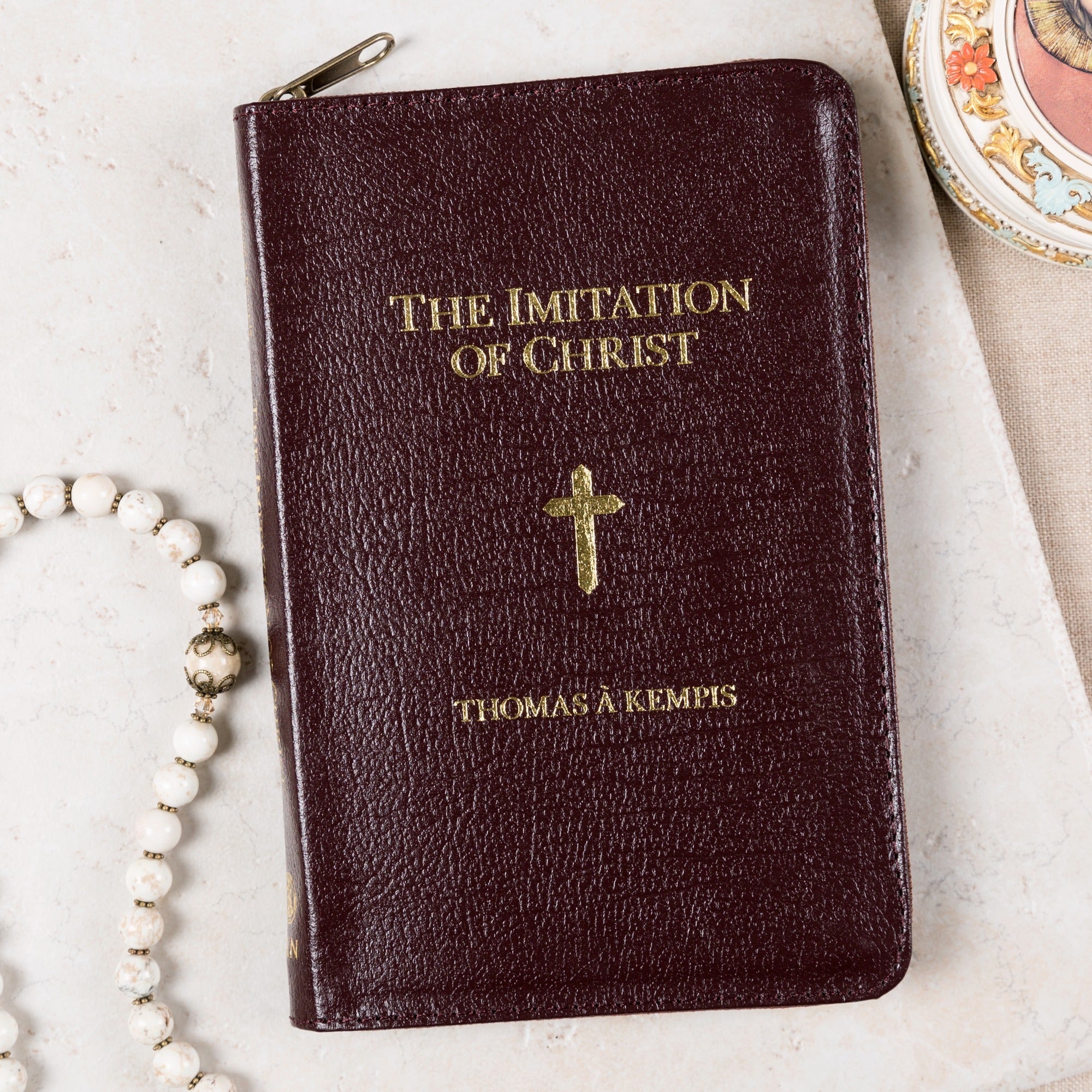 The Imitation of Christ with Zippered Cover