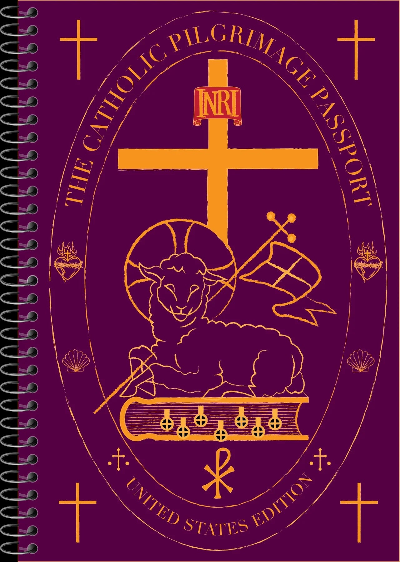 The Catholic Pilgrimage Passport: USA Sticker Pack Edition