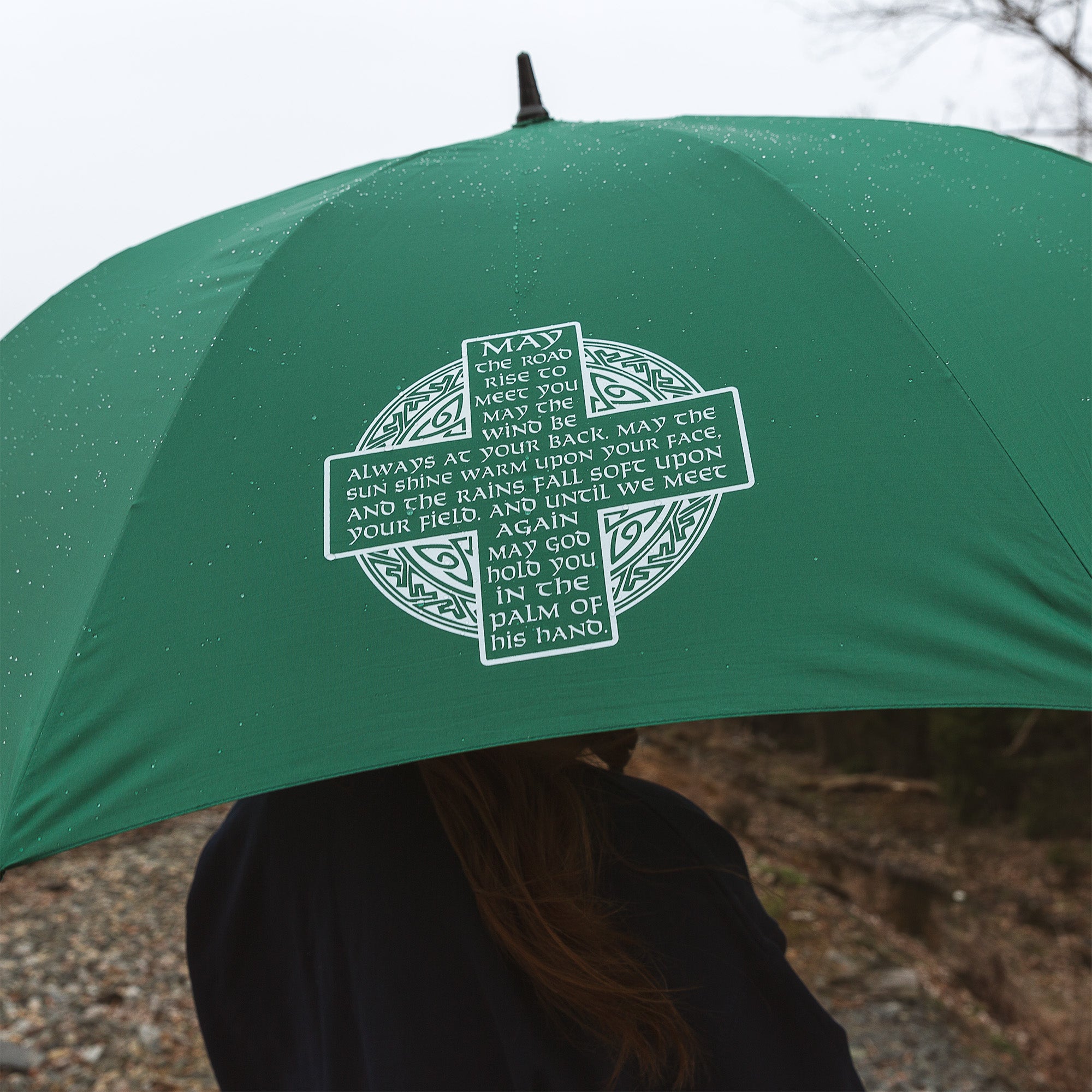 Personalized Irish Blessing Umbrella