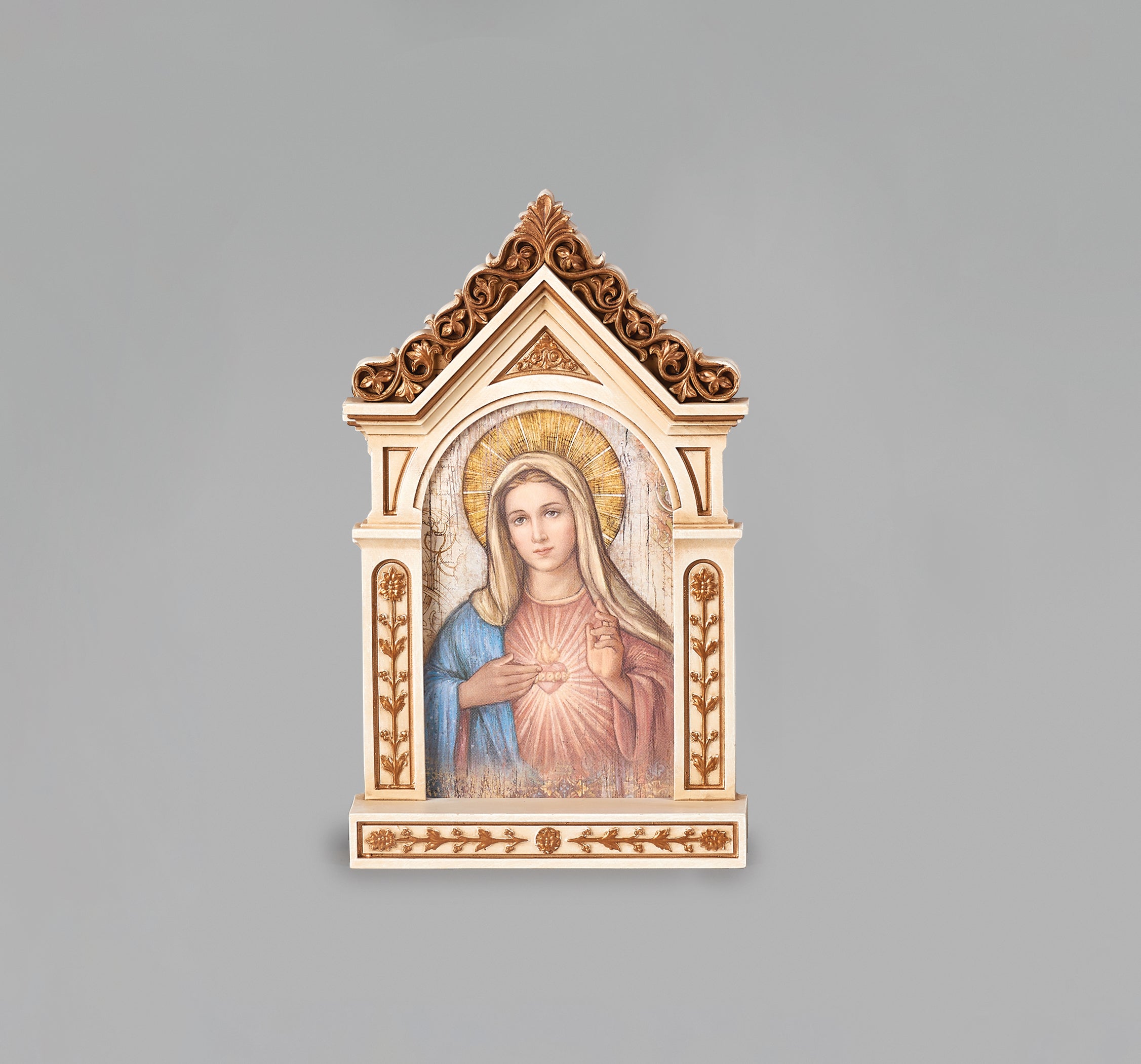 Immaculate Heart Table Top Shrine - 6.25"