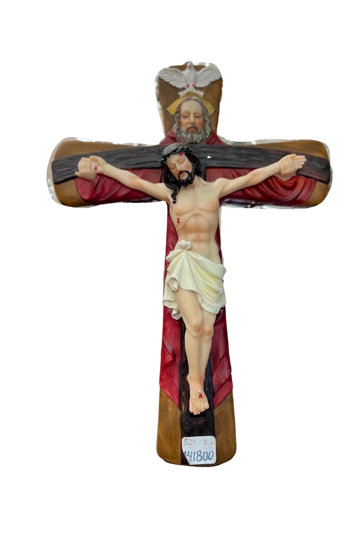 Holy Trinity Wall Cross - 16"