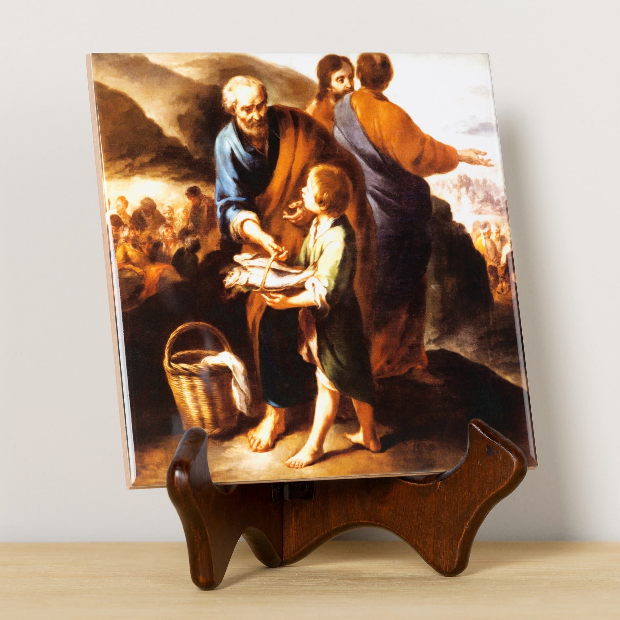 Loaves and Fishes Tile