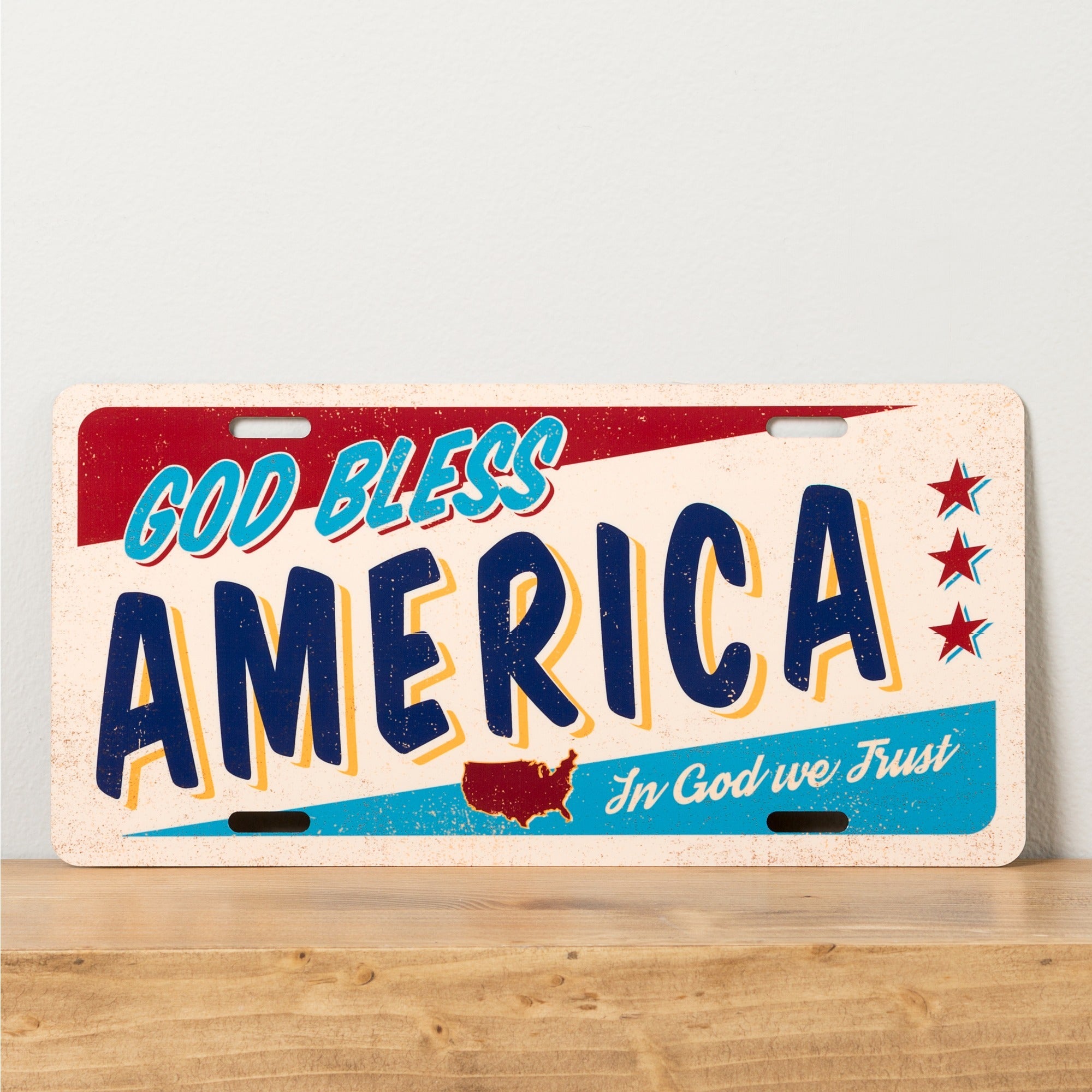God Bless America License Plate