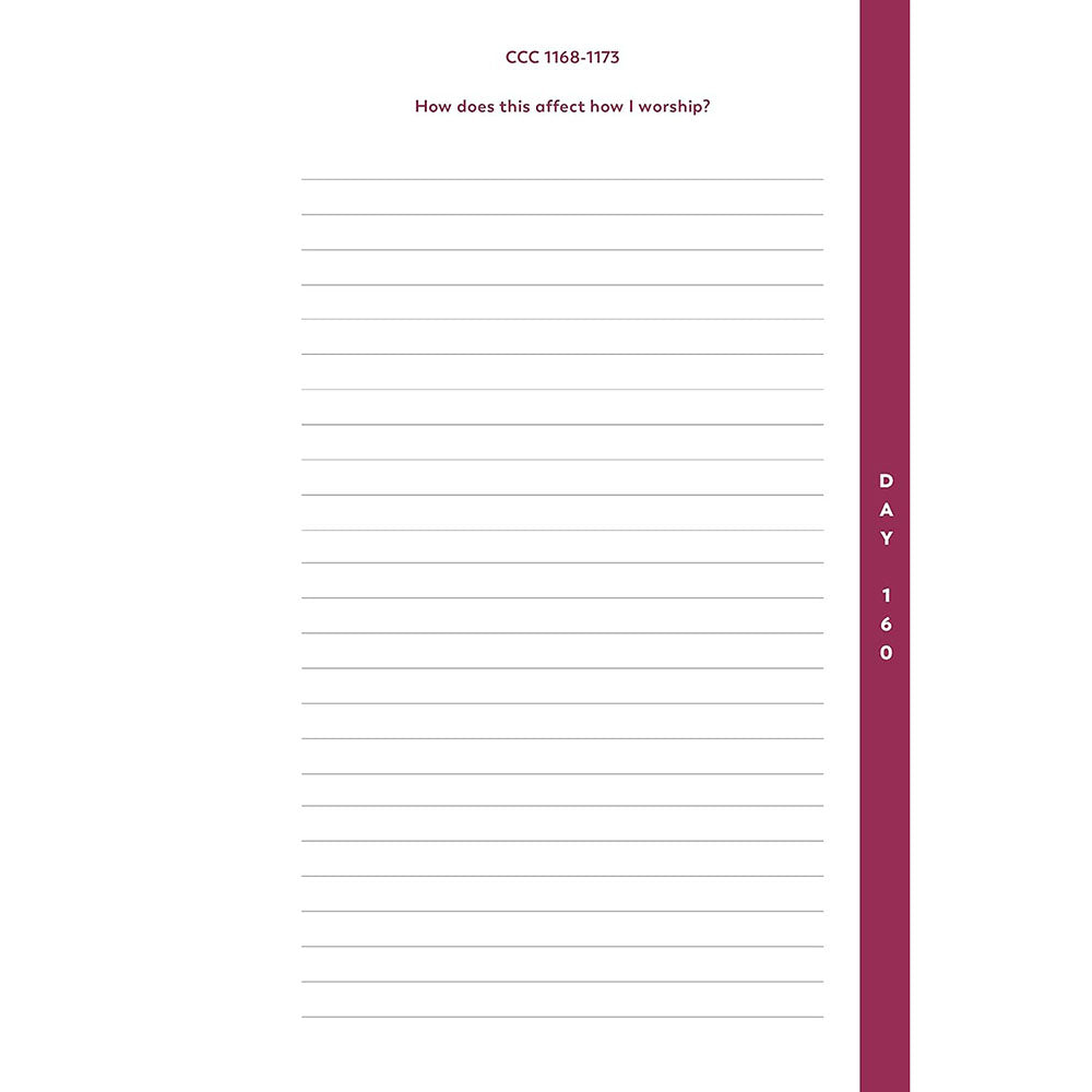 The Catechism in a Year Notebook