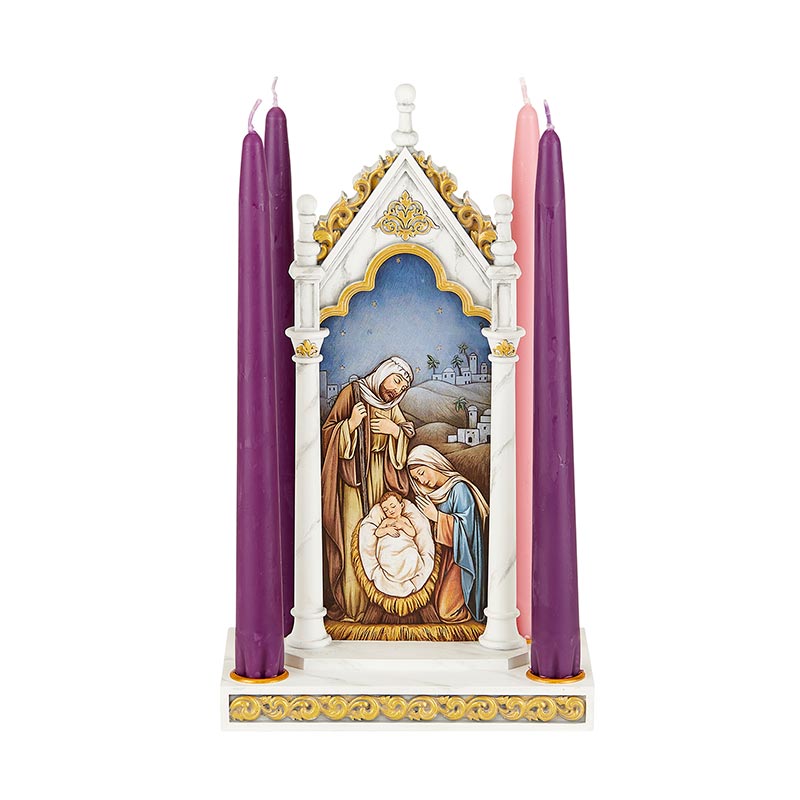 O Little Town of Bethlehem Advent Candle Holder