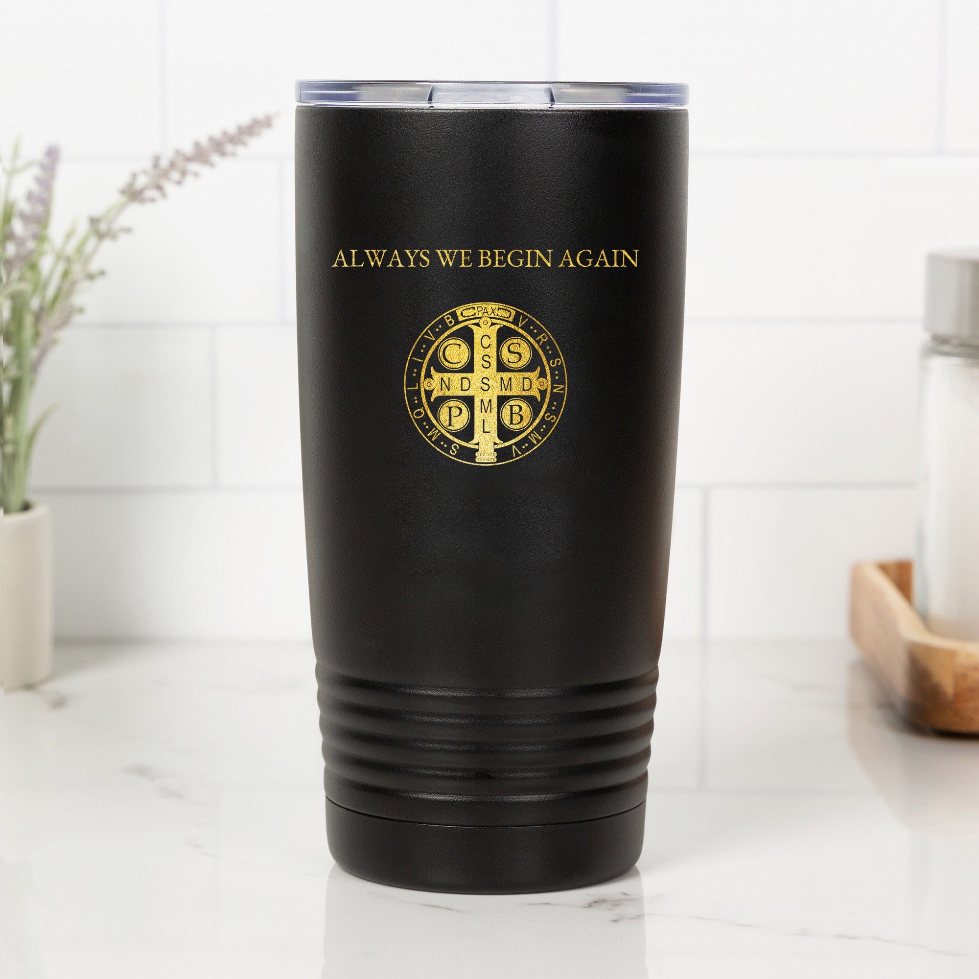 We Begin Again 20oz Insulated Tumbler