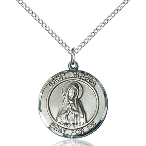 Sterling Silver St. Monica Pendant - 2507588