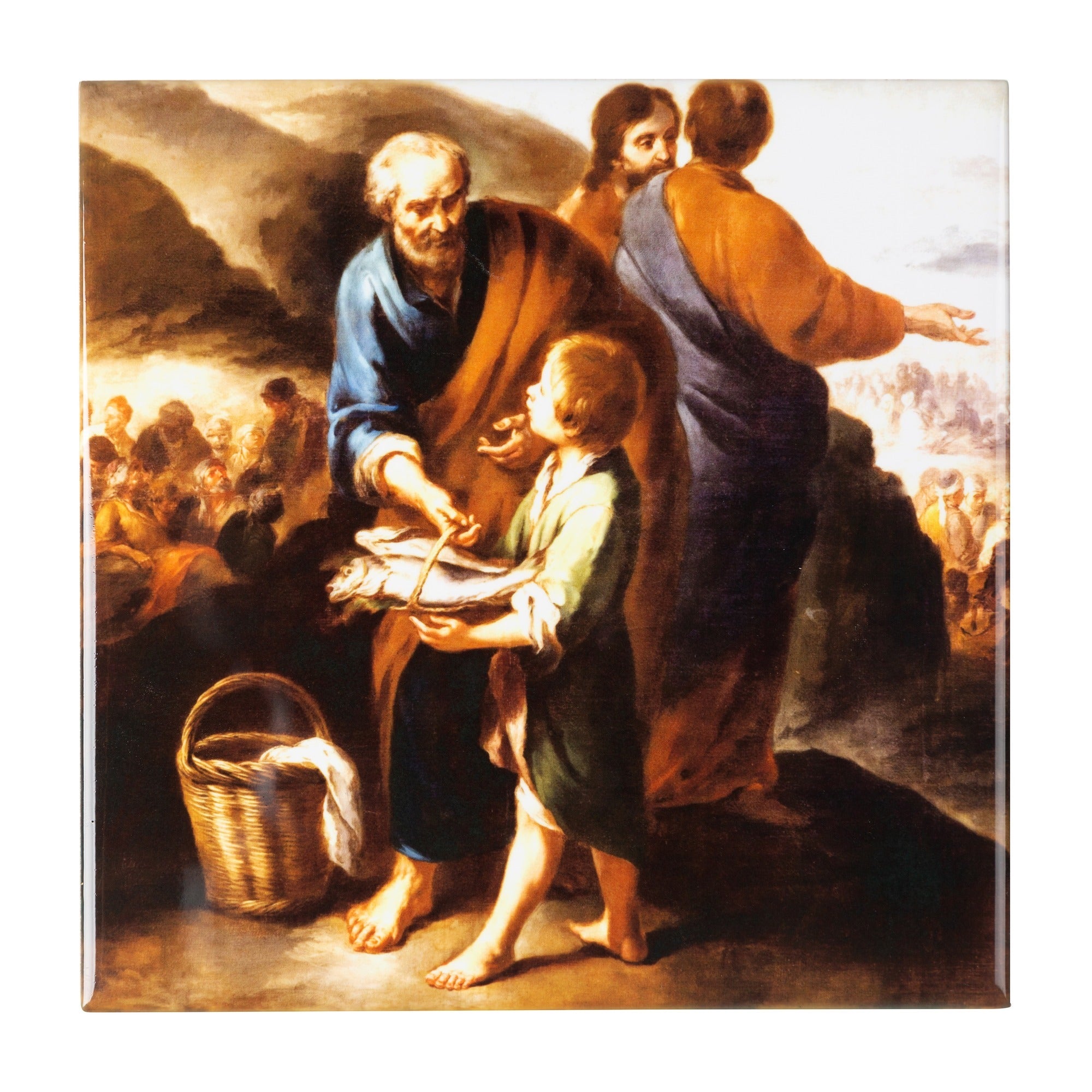 Loaves and Fishes Tile