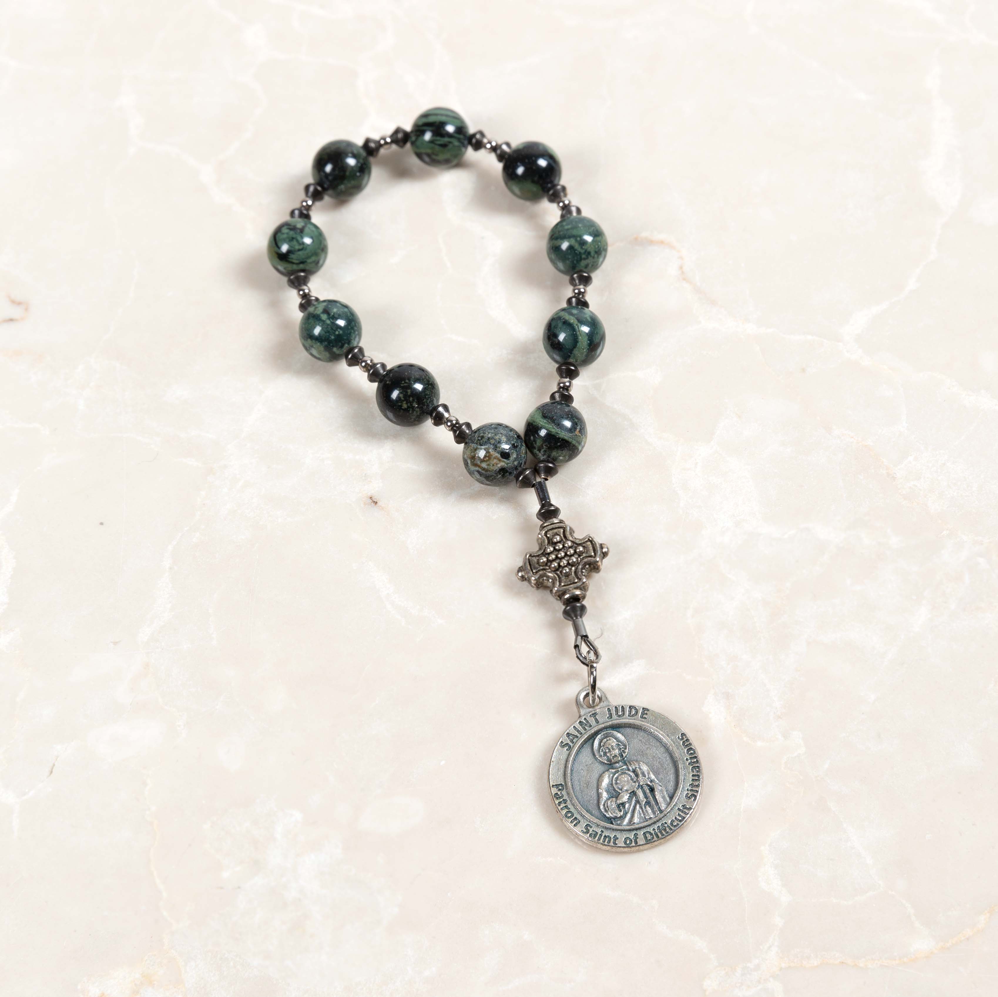 St. Jude Impossible Causes Decade Rosary with Card