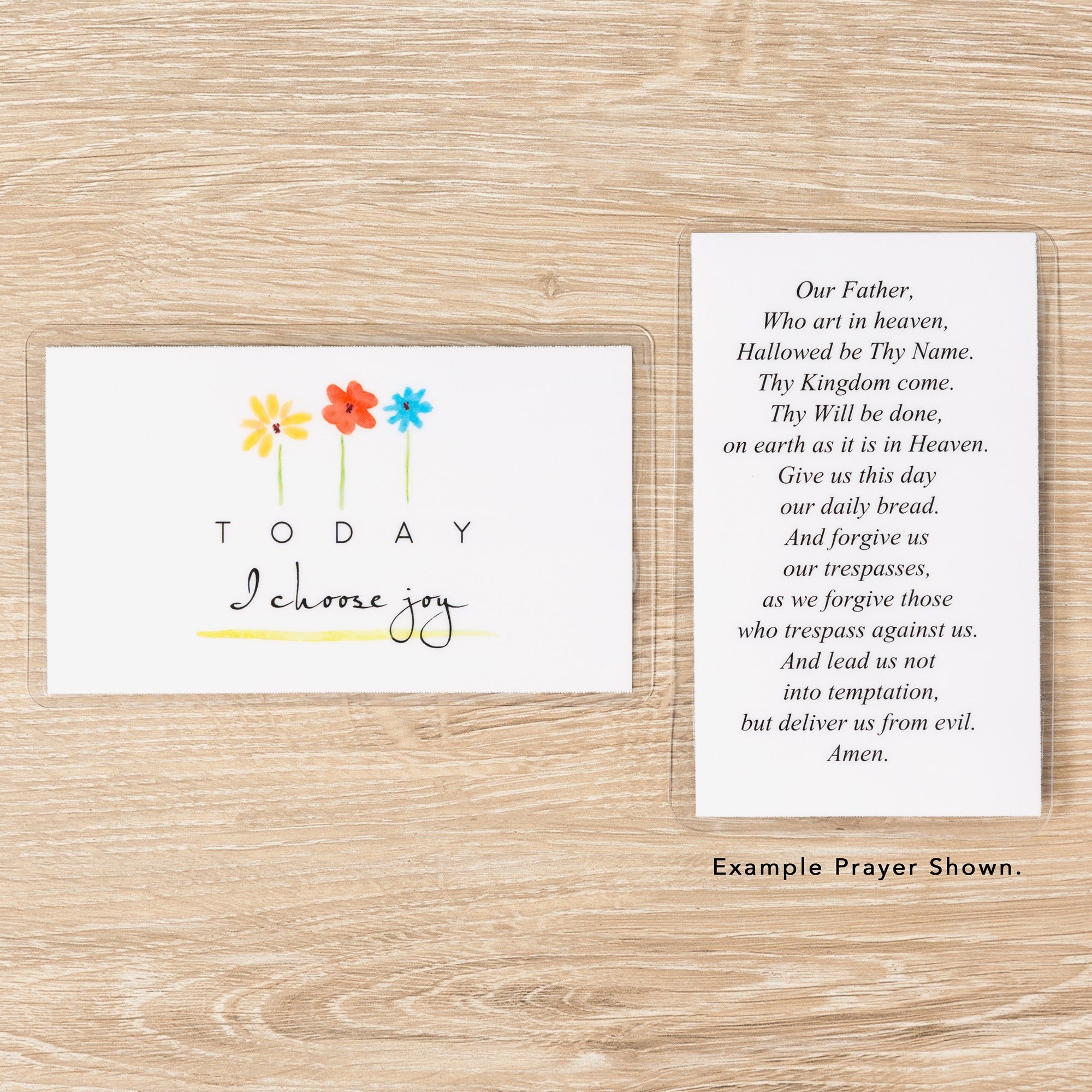 Choose Joy Personalized Prayer Card