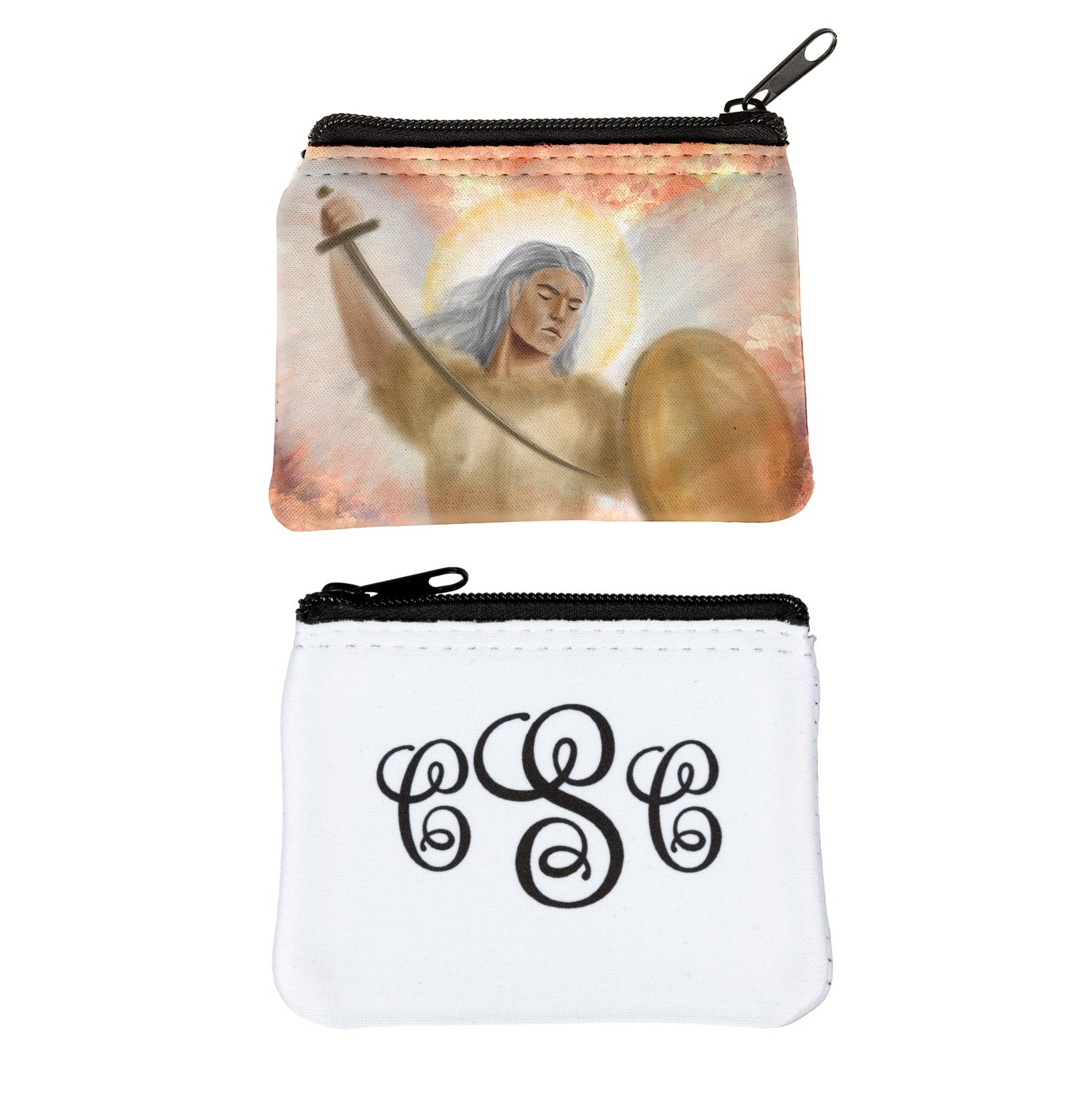 St. Michael the Archangel Rosary of the Year 2025 & Personalized St. Michael Rosary Pouch Gift Set