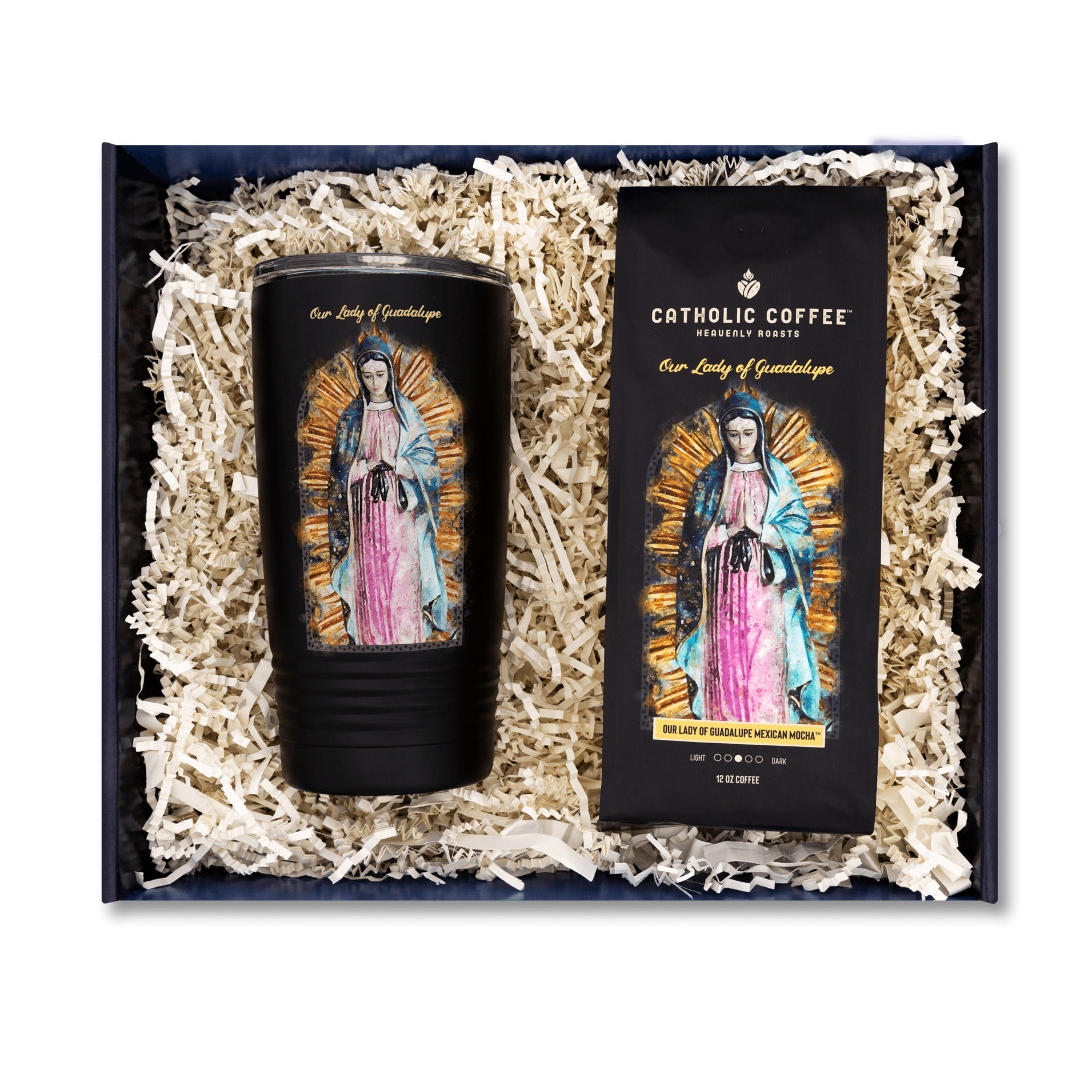 OL Guadalupe Mexican Roast Coffee and Tumbler Gift Set - Ground