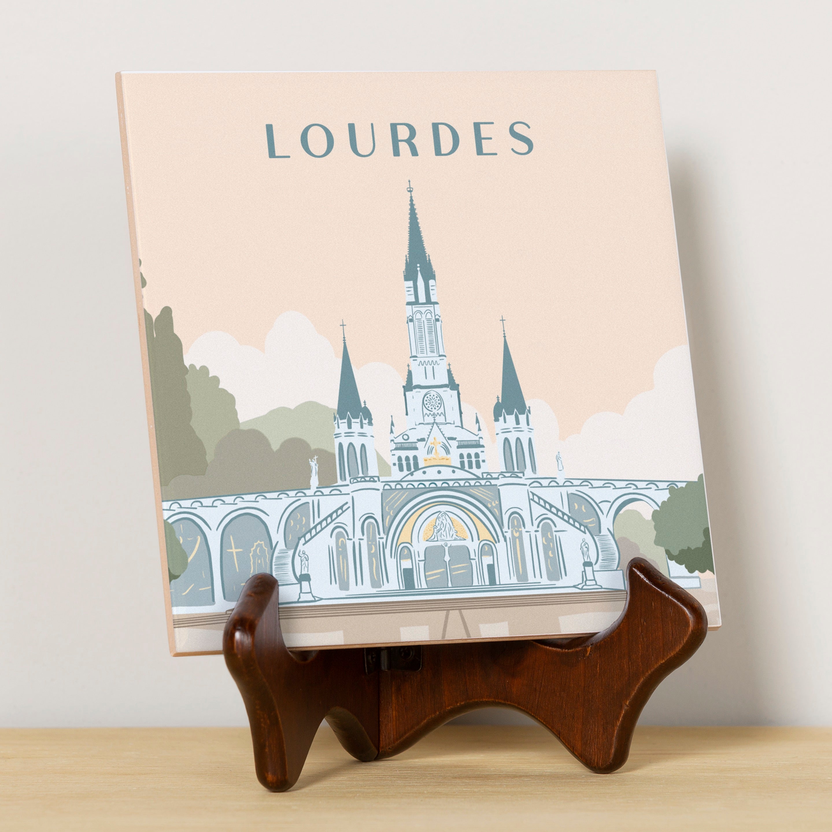 Sanctuary of Our Lady of Lourdes Tile
