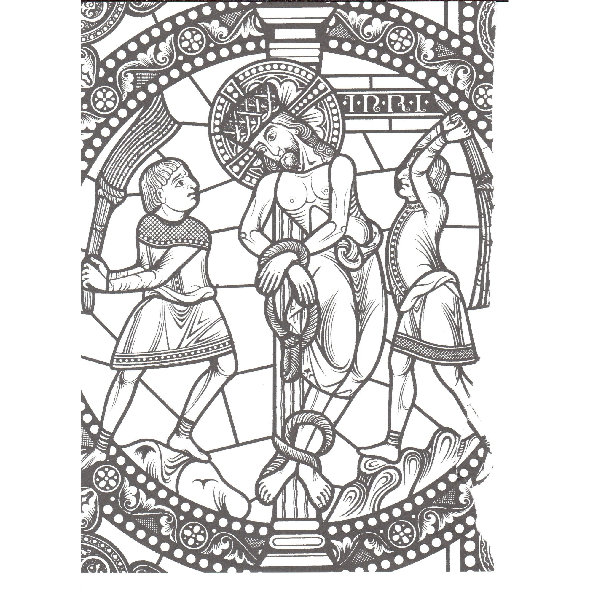 Windows Into Christ Coloring Book