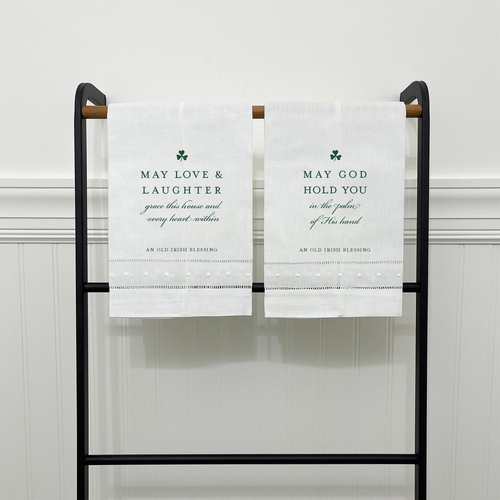 Irish Blessings Guest Towels - Set of 2