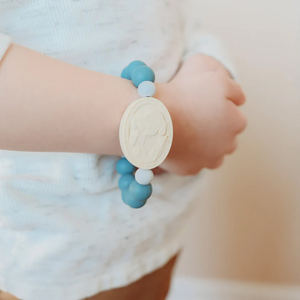 Chews Life Children's St. Joseph & St. Michael Bracelet