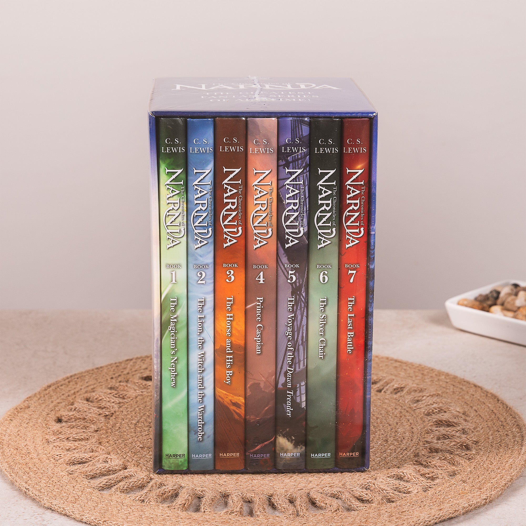 The Chronicles of Narnia Boxed Set - 7 Hardcover Books