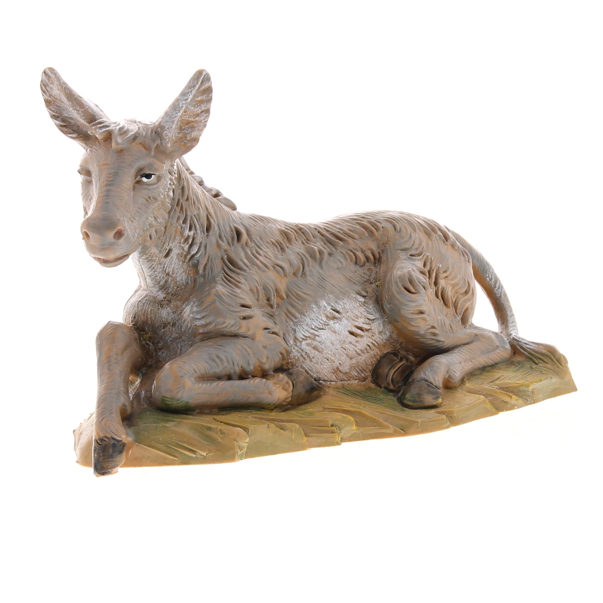 Fontanini Seated Donkey Nativity Figurine 5" Scale
