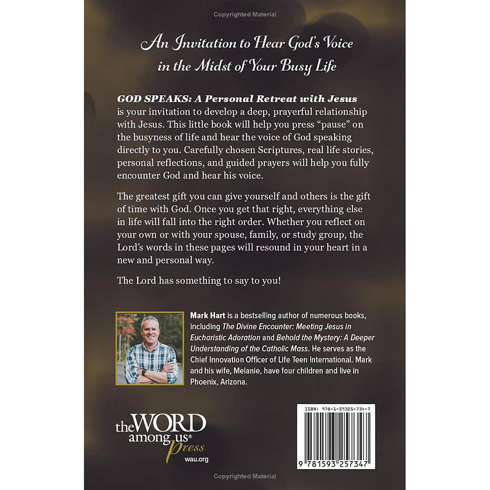 God Speaks: A Personal Retreat with Jesus