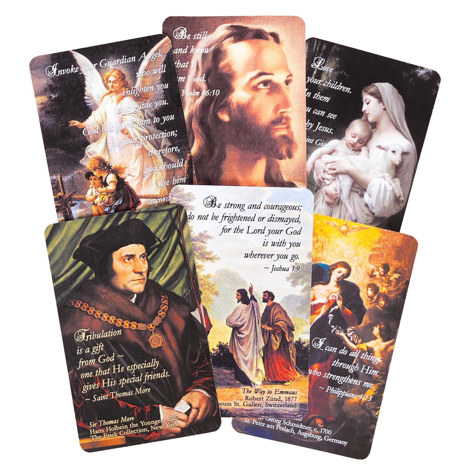 Classic Art Prayer Card Set