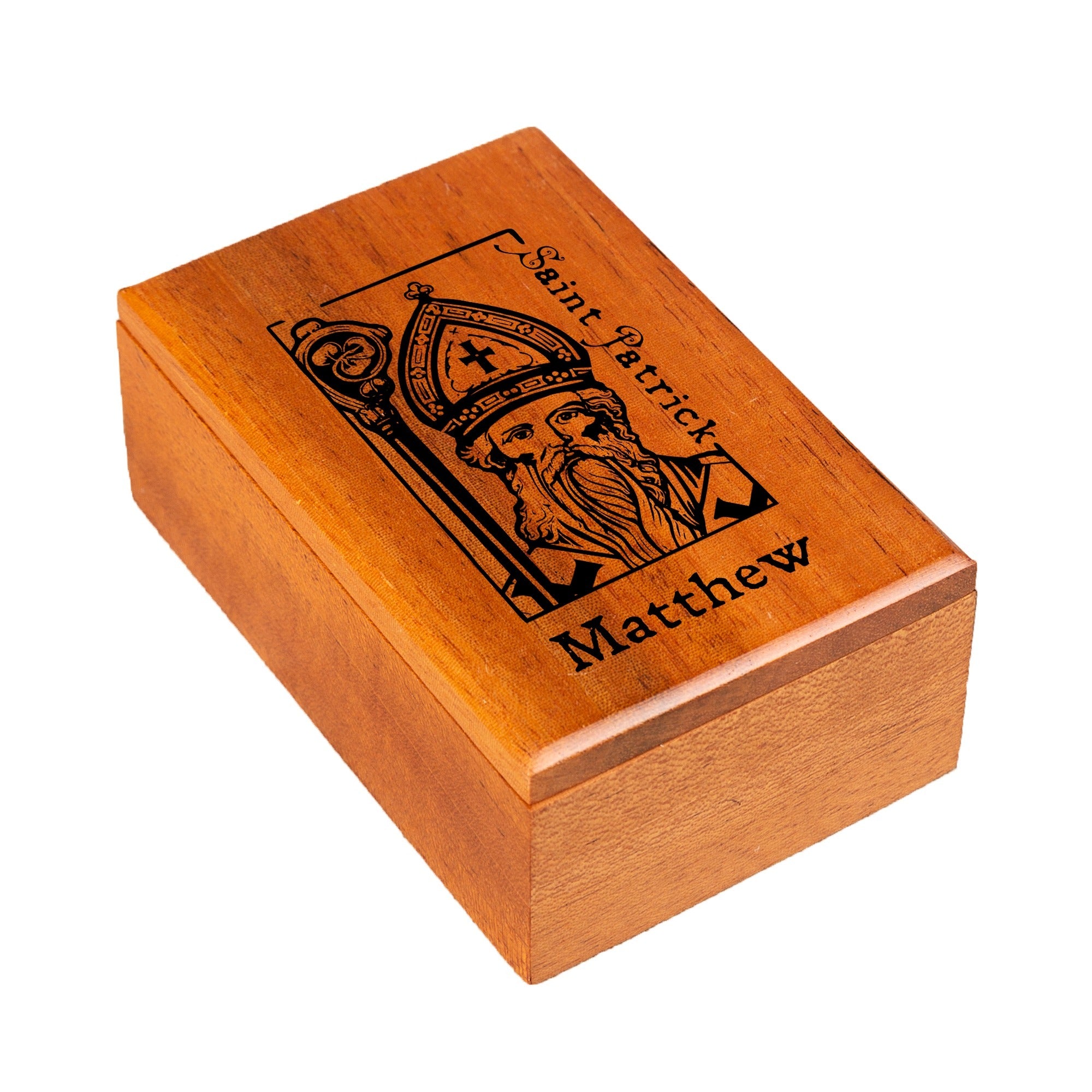 Personalized St. Patrick Keepsake Box