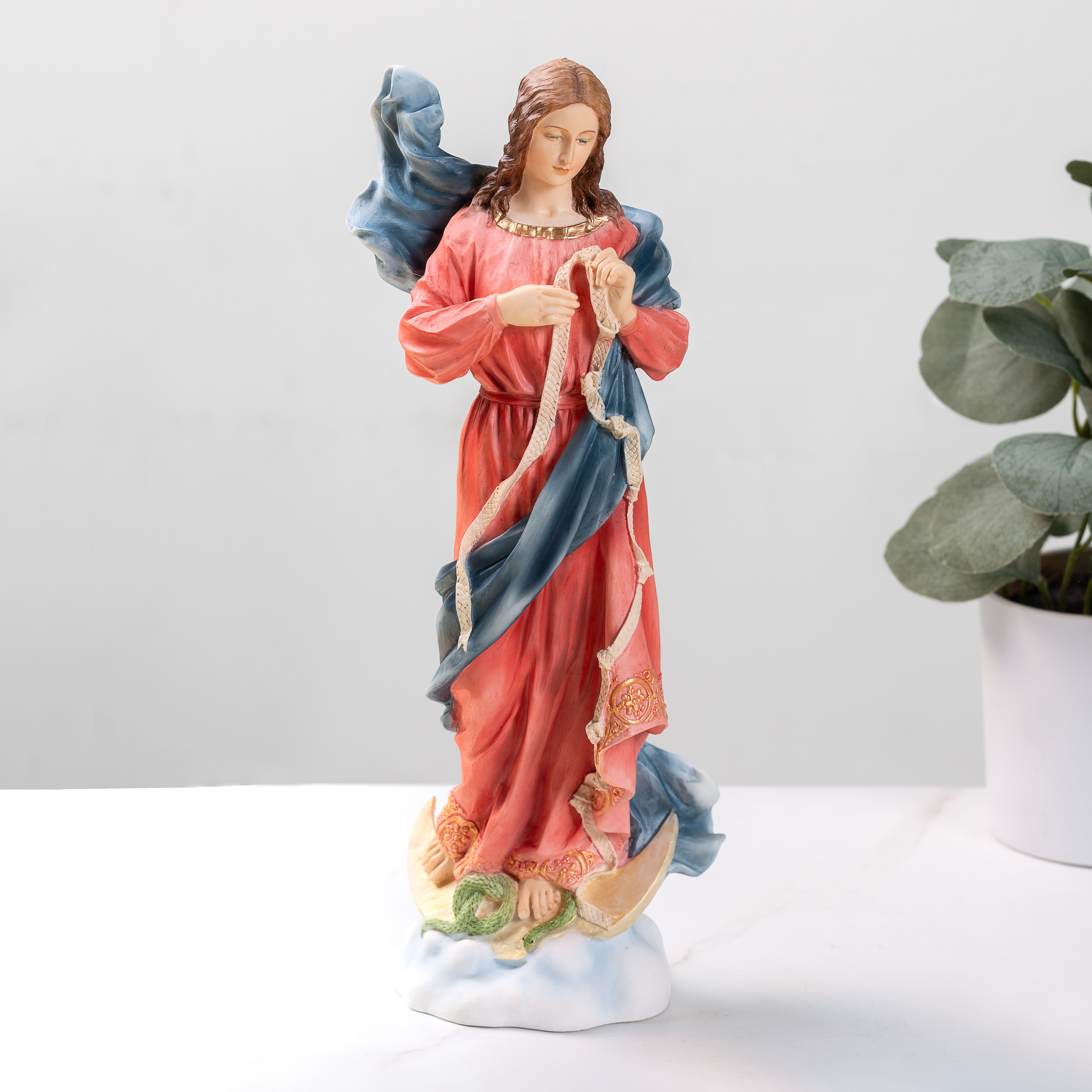 Our Lady Undoer Of Knots Statue 12''