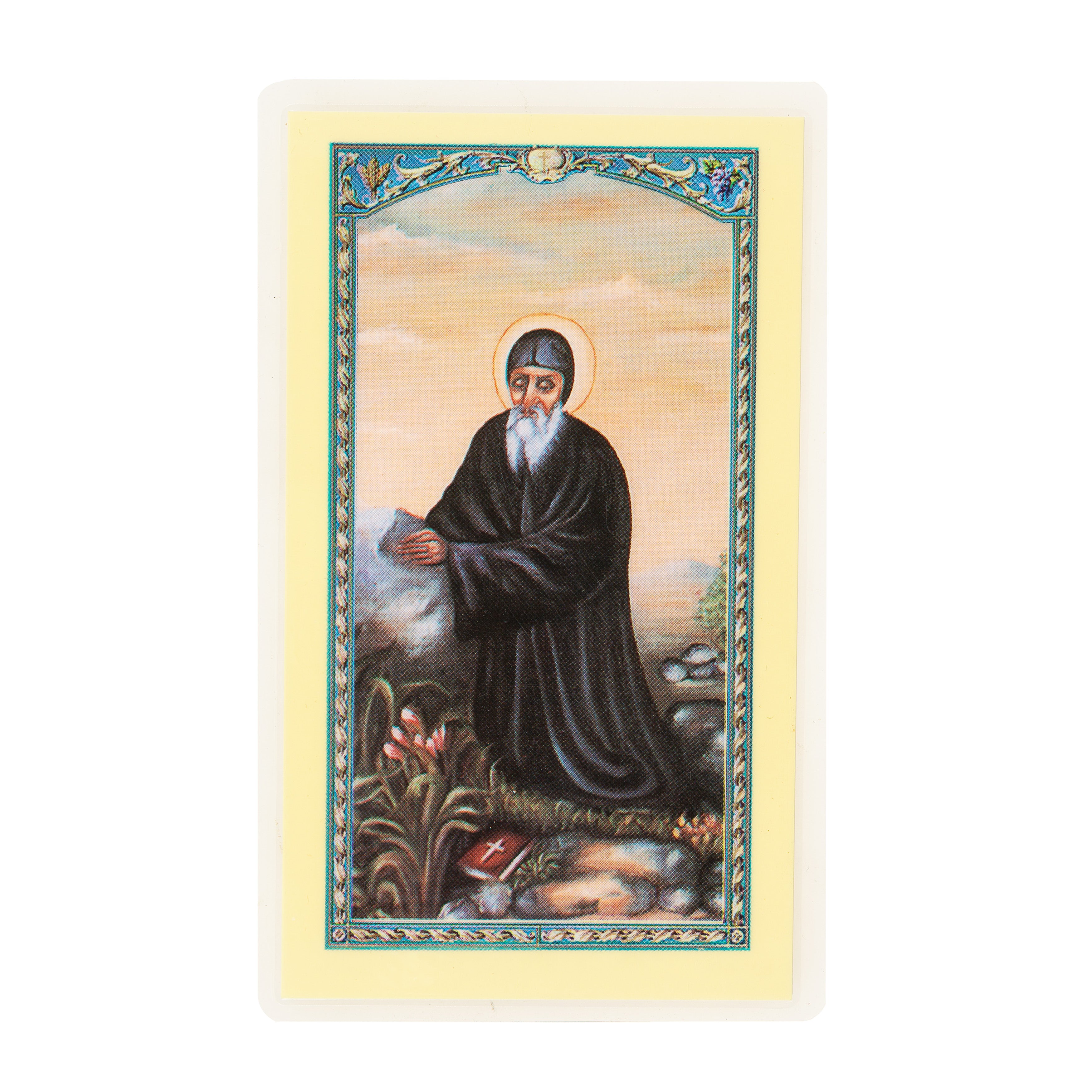 St. Charbel - Prayer Card