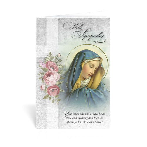 Our Lady of Sorrows Sympathy Card