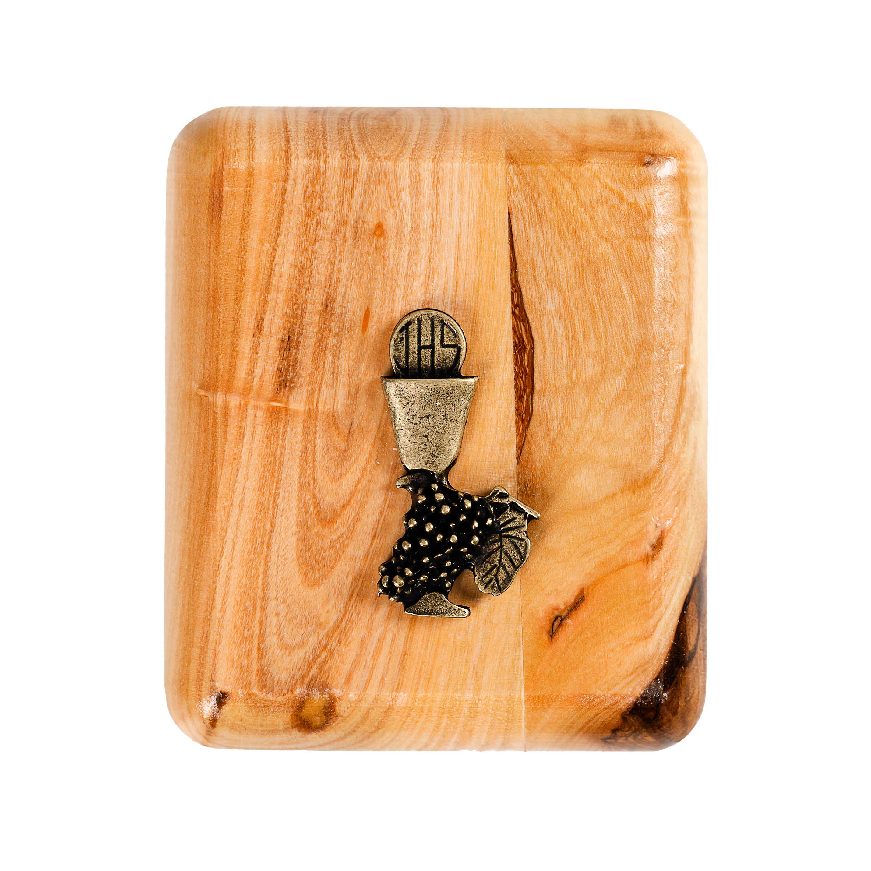 First Communion Olive Wood Rosary & Box