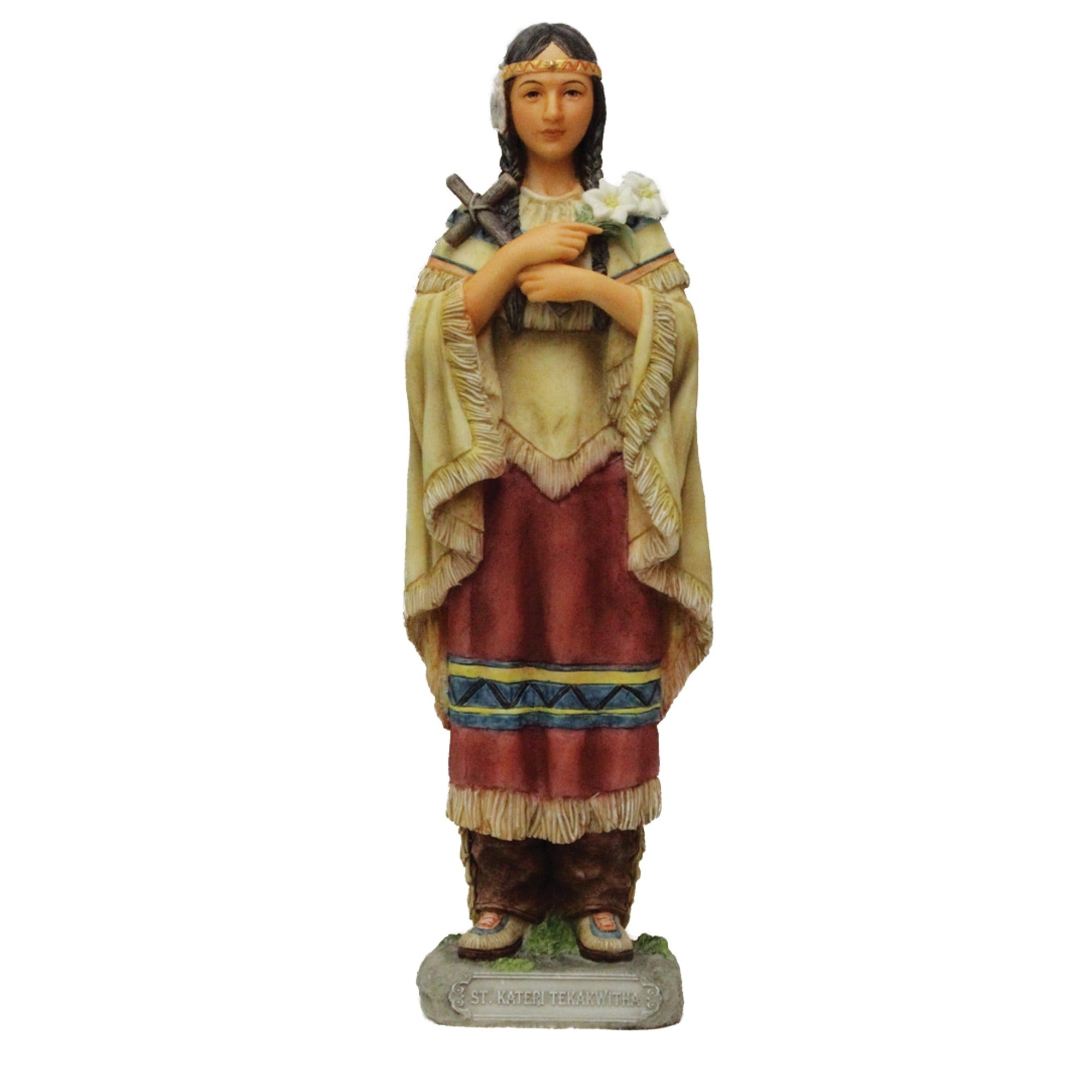 St. Kateri Tekakwitha Statue - 8"