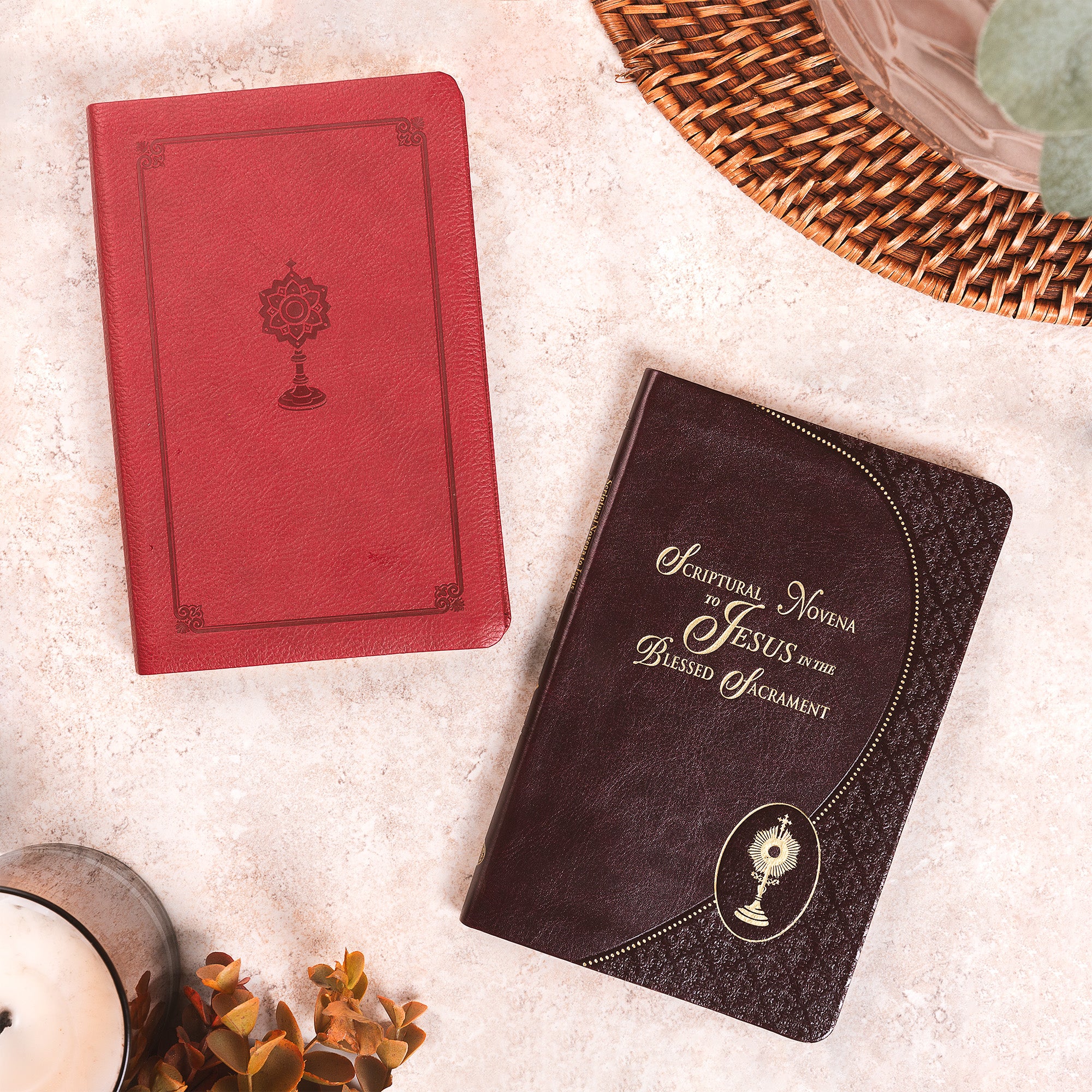 Manual for Eucharistic Adoration & Scriptural Novena to Jesus in the Blessed Sacrament (2 Book Set)