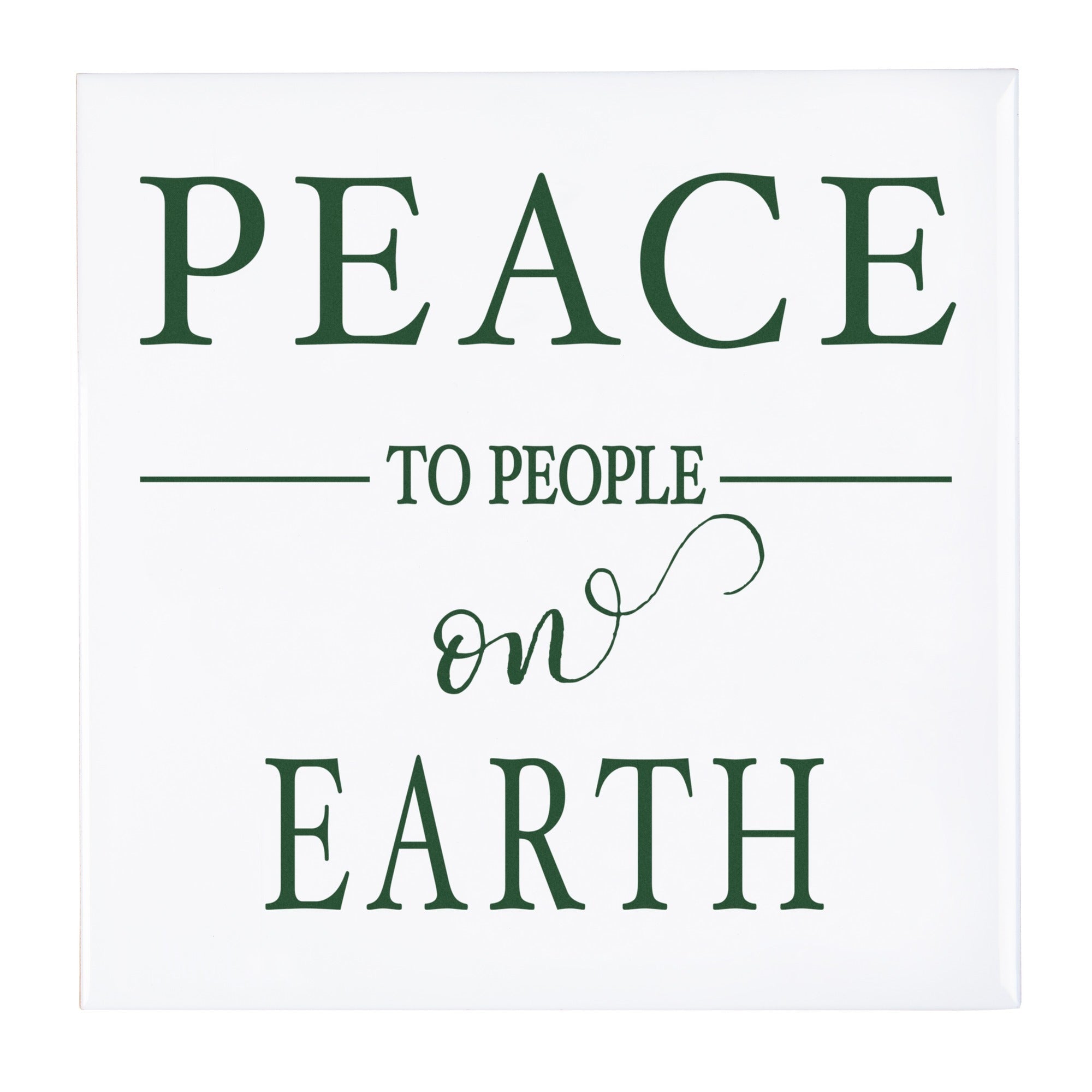 Peace On Earth Tile