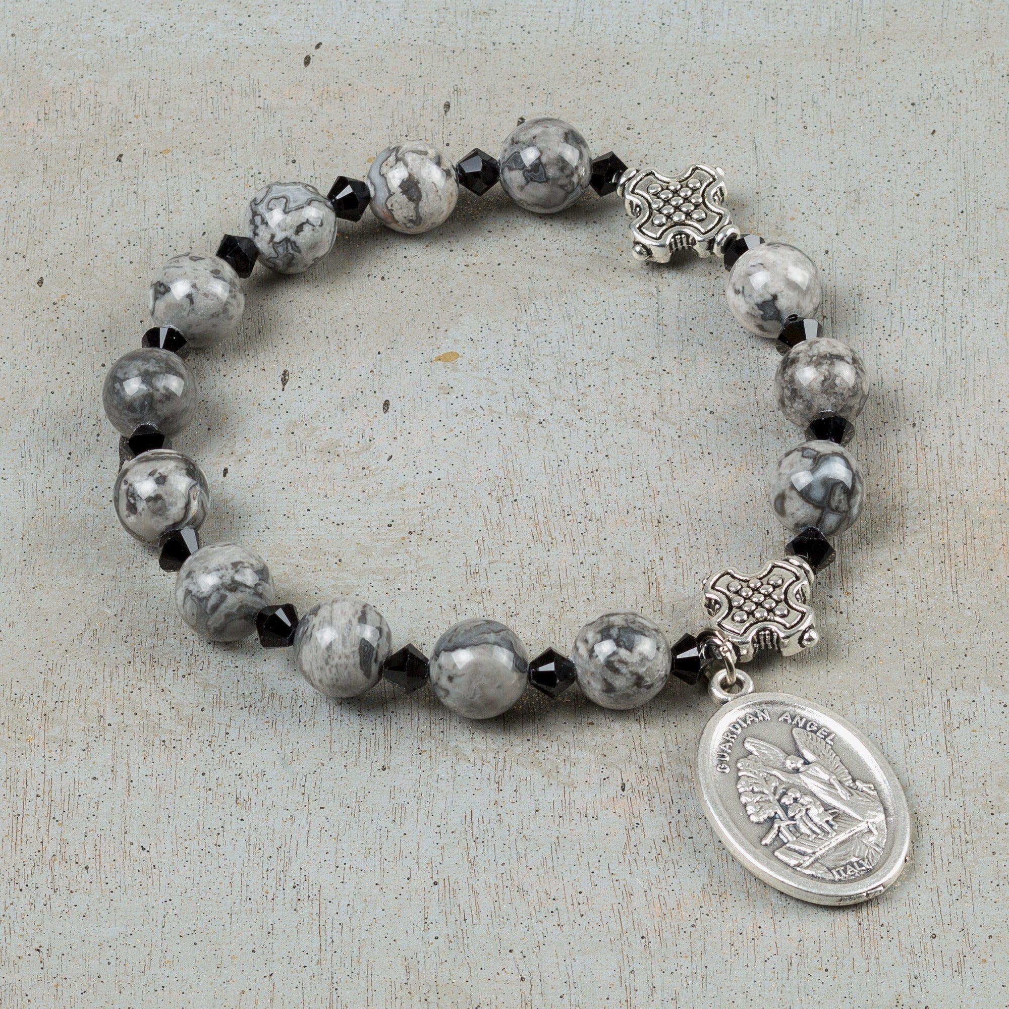 Holy Souls Rosary Stretch Bracelet