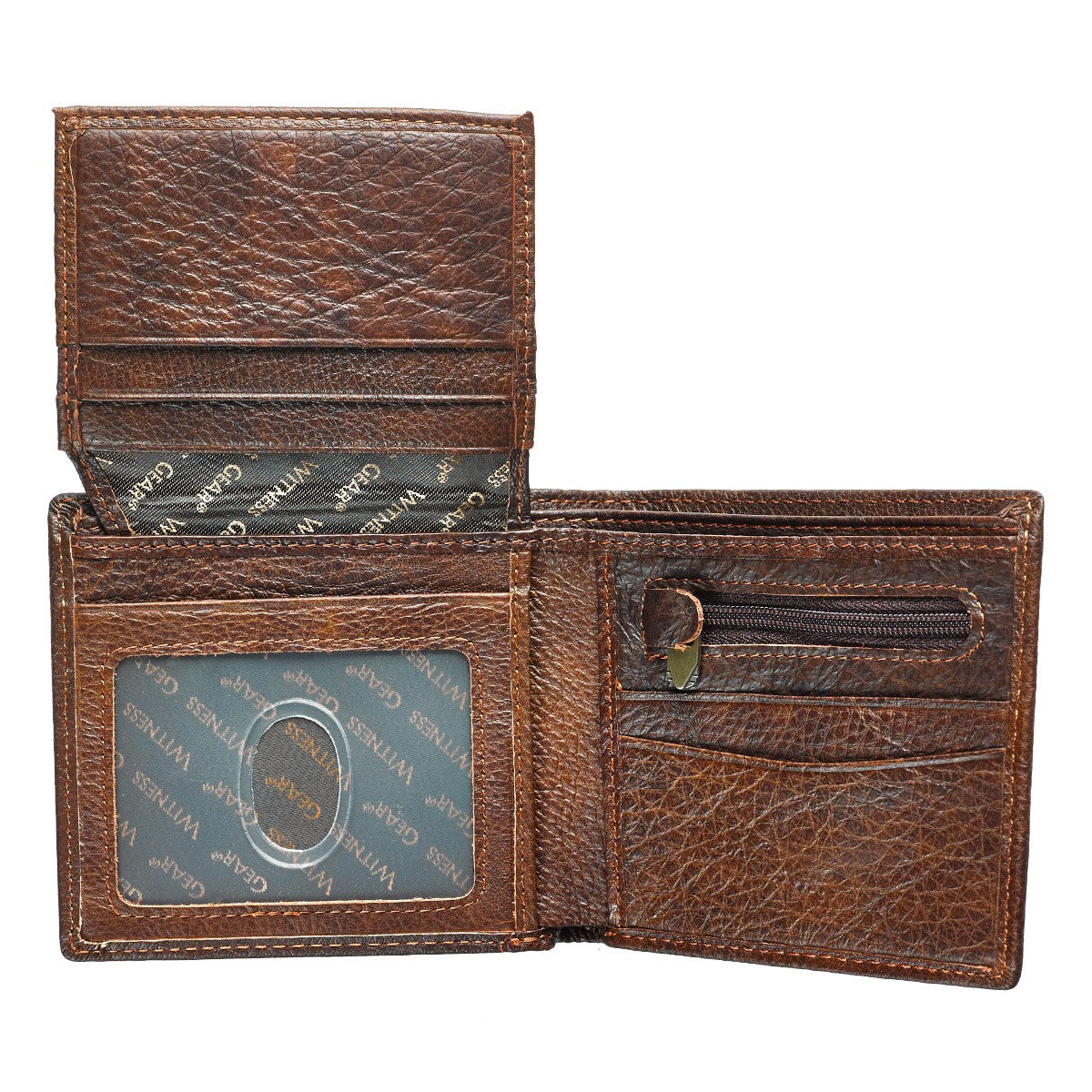 Be Strong and Courageous Leather Wallet