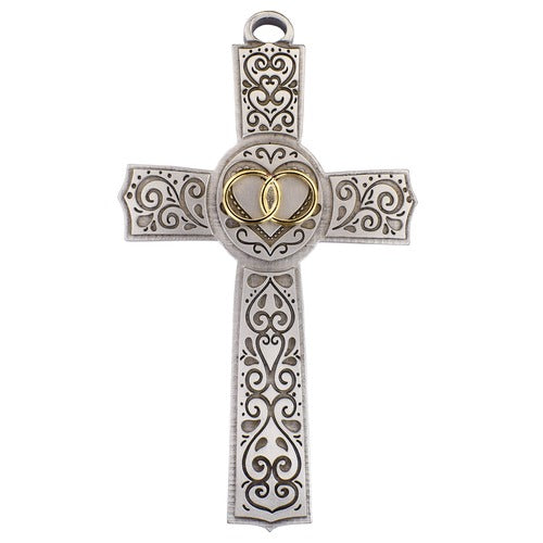 Filigree Marriage Wall Cross